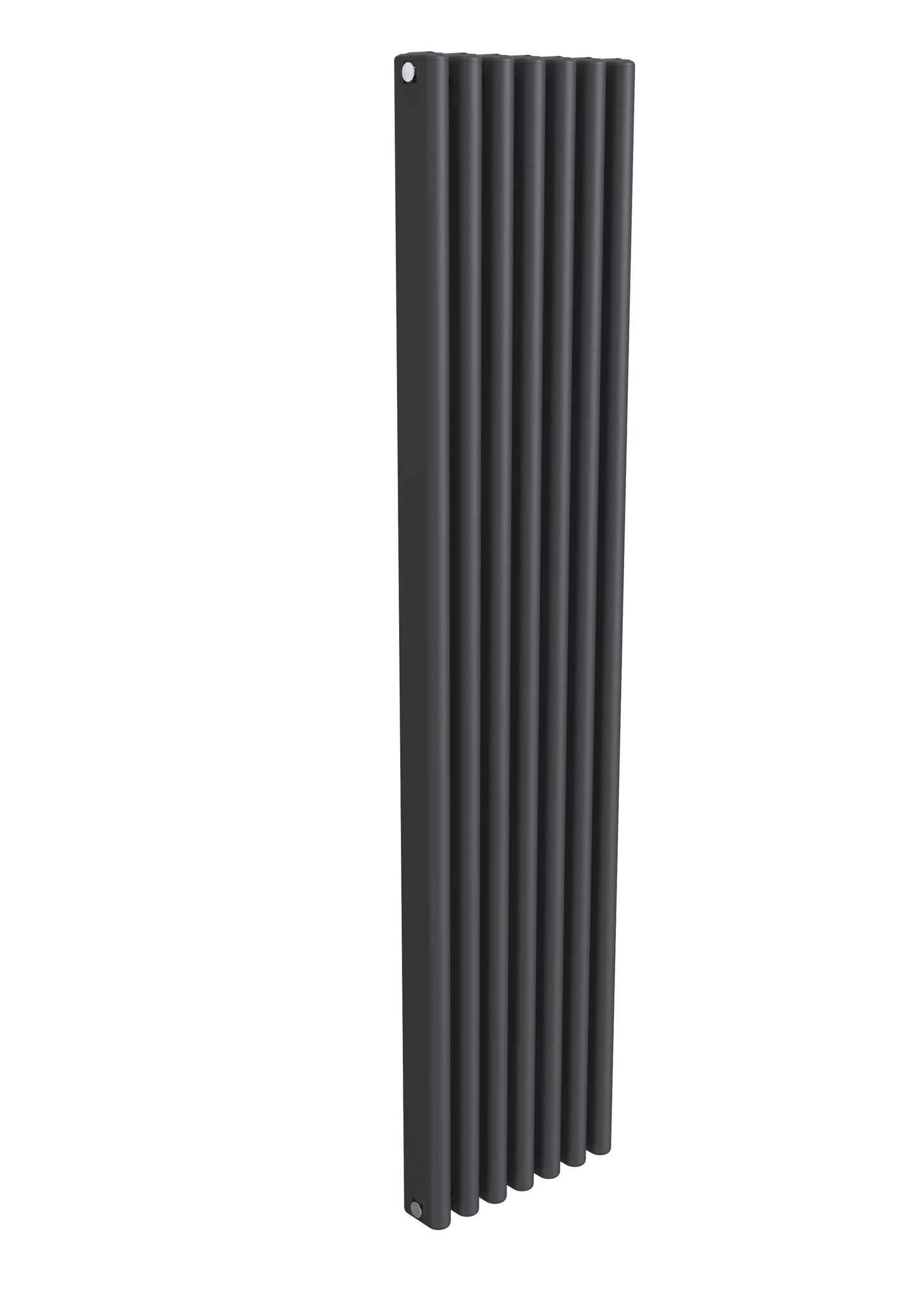 Alco Vertical Aluminium Radiator - 1800mm Tall- Anthracite - Various Sizes