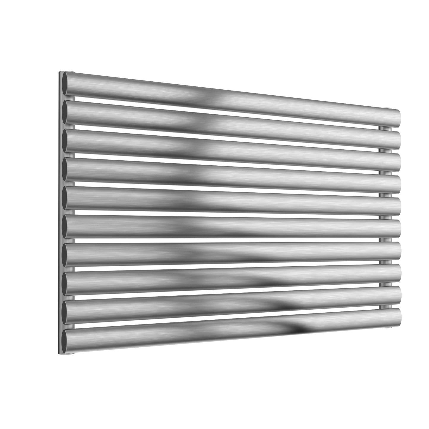 Artena Single Horizontal Radiator - 590mm Tall - Satin Finish - Various Sizes