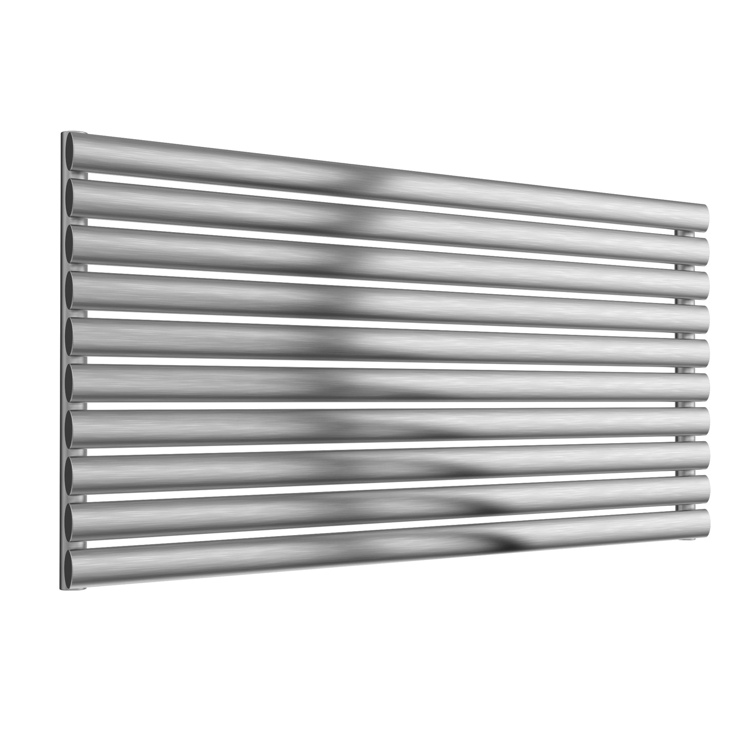 Artena Single Horizontal Radiator - 590mm Tall - Satin Finish - Various Sizes