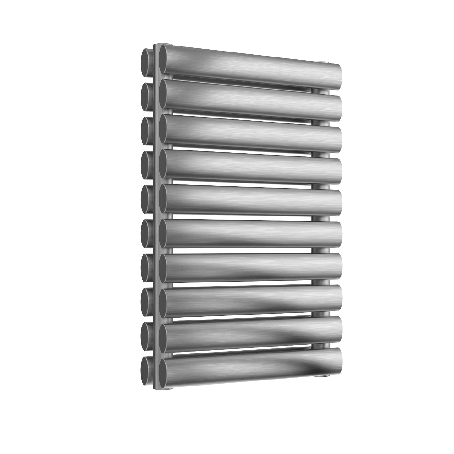 Artena Double Horizontal Radiator - 590mm Tall - Satin Finish - Various Sizes