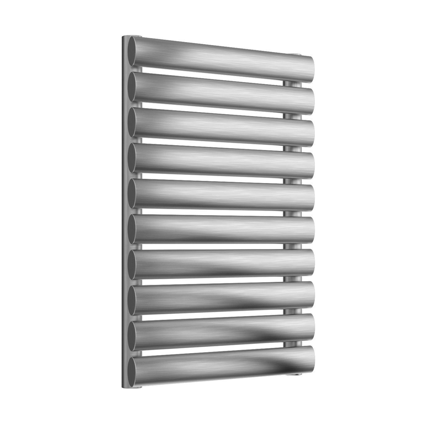 Artena Single Horizontal Radiator - 590mm Tall - Satin Finish - Various Sizes