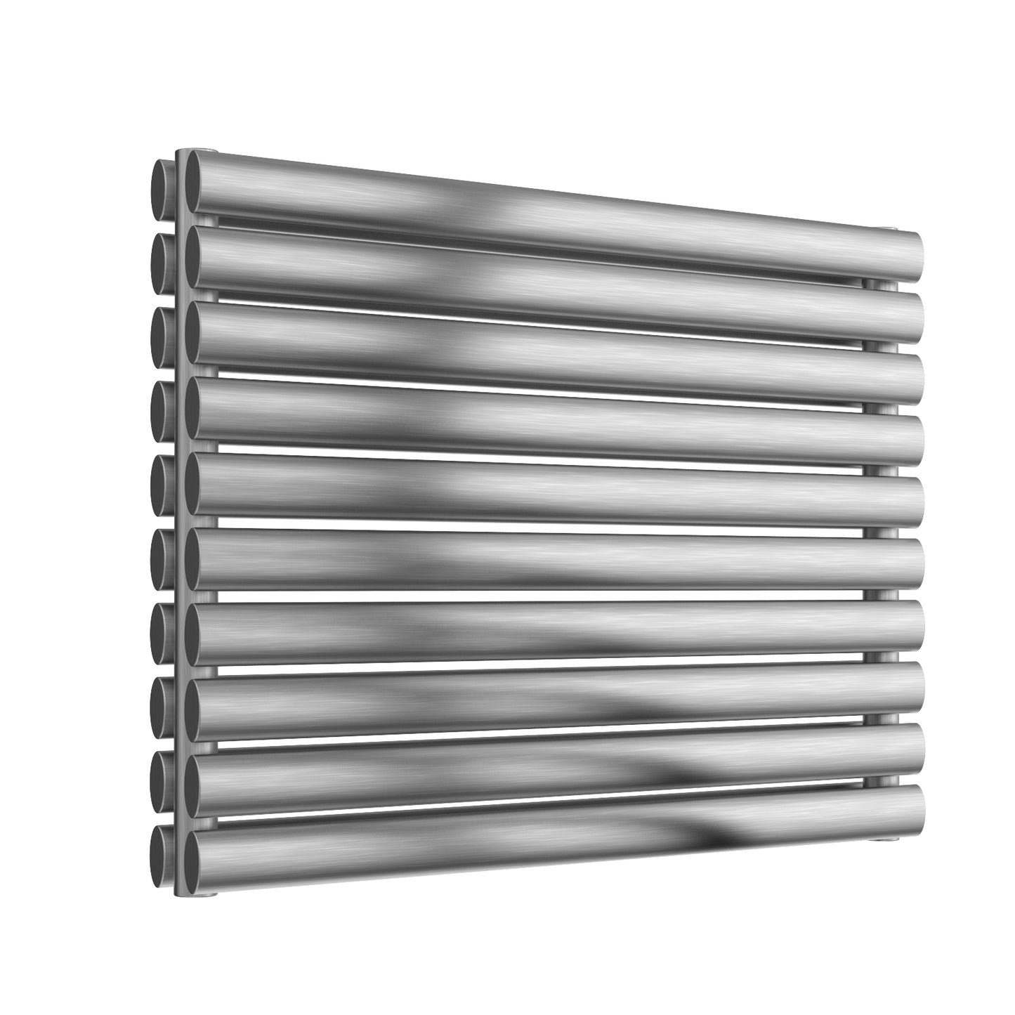 Artena Double Horizontal Radiator - 590mm Tall - Satin Finish - Various Sizes