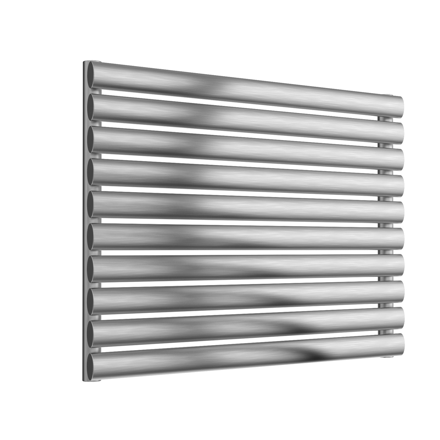 Artena Single Horizontal Radiator - 590mm Tall - Satin Finish - Various Sizes