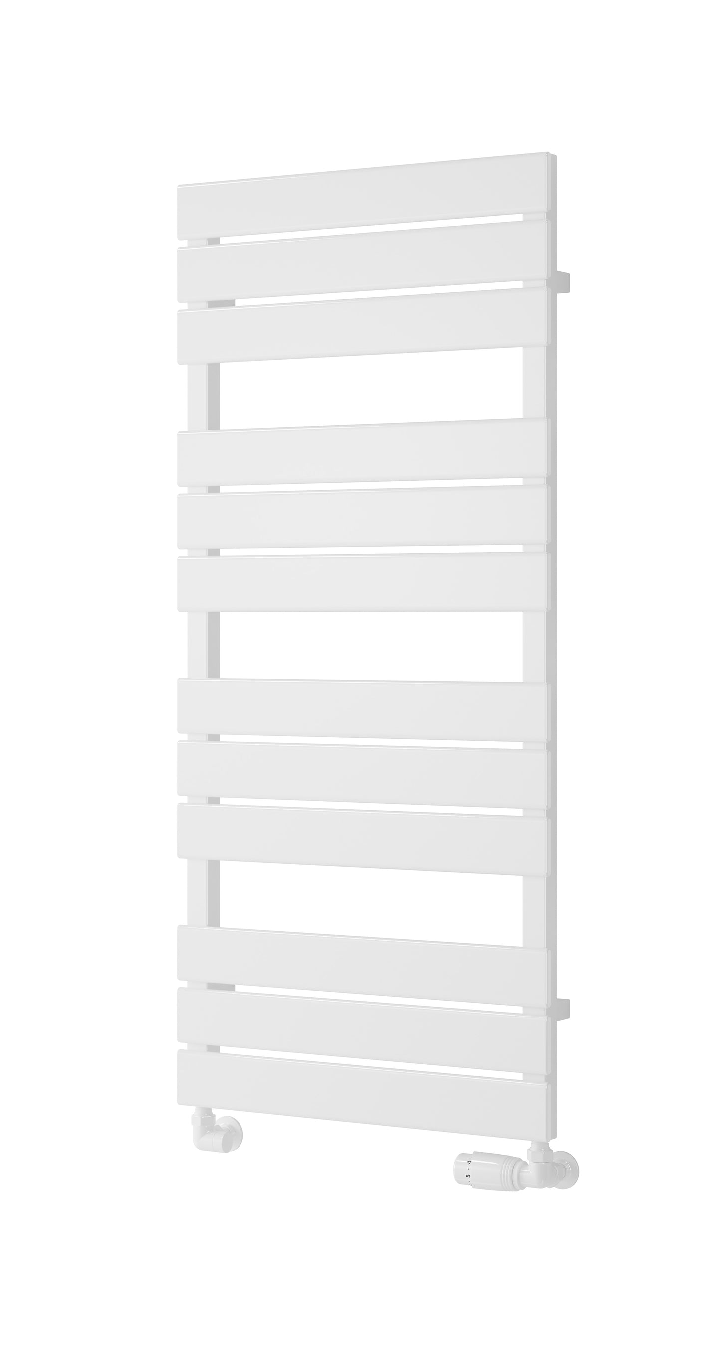 Avola Dual Fuel Heated Towel Rail - White - Various Sizes