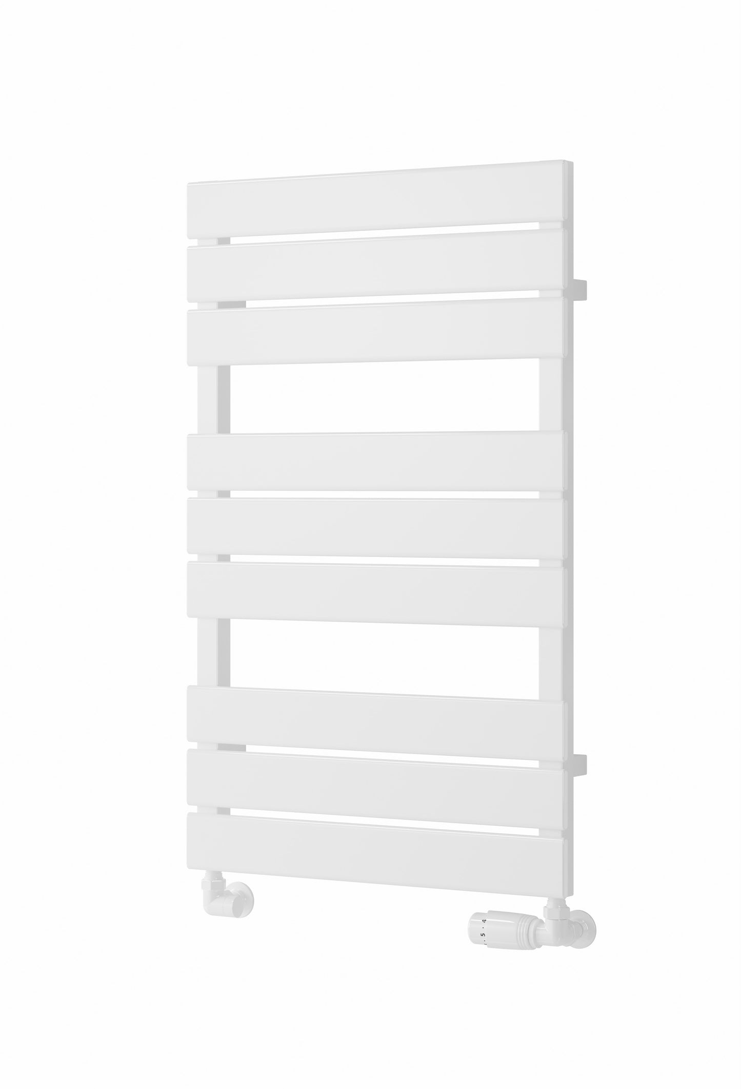 Avola Dual Fuel Heated Towel Rail - White - Various Sizes