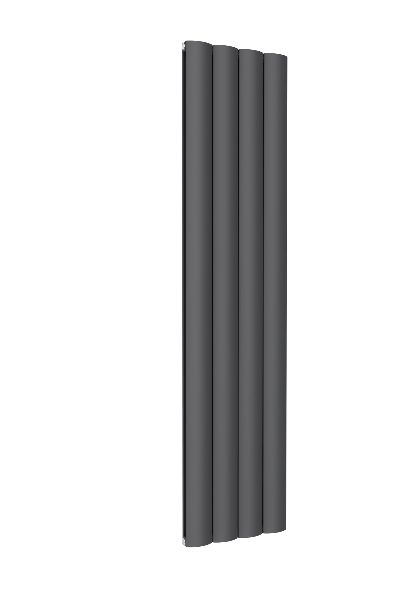 Belva Vertical Double Aluminium Radiator - 1800mm Tall - Anthracite - Various Sizes
