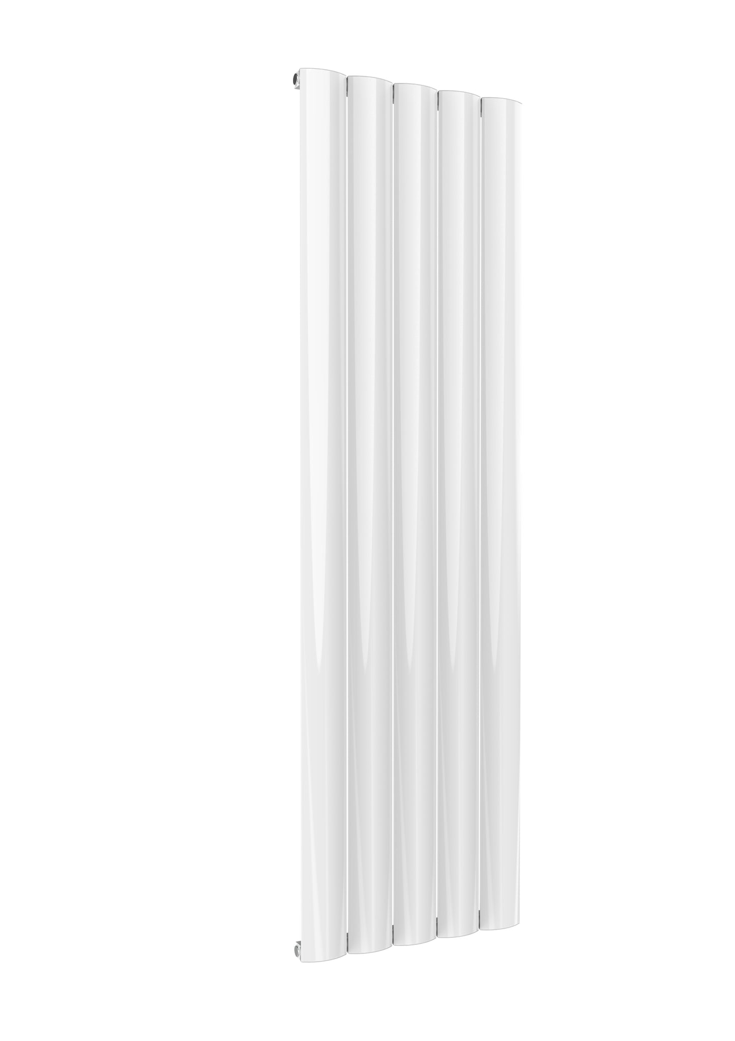 Belva Vertical Double Aluminium Radiator - 1800mm Tall - White - Various Sizes