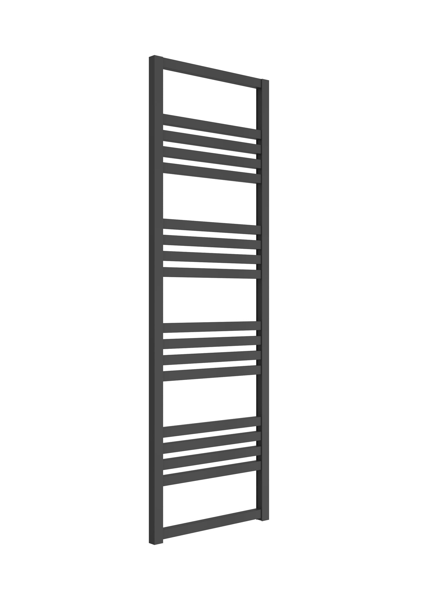 Bolca Aluminium Heated Towel Rail - Various Sizes - Anthracite