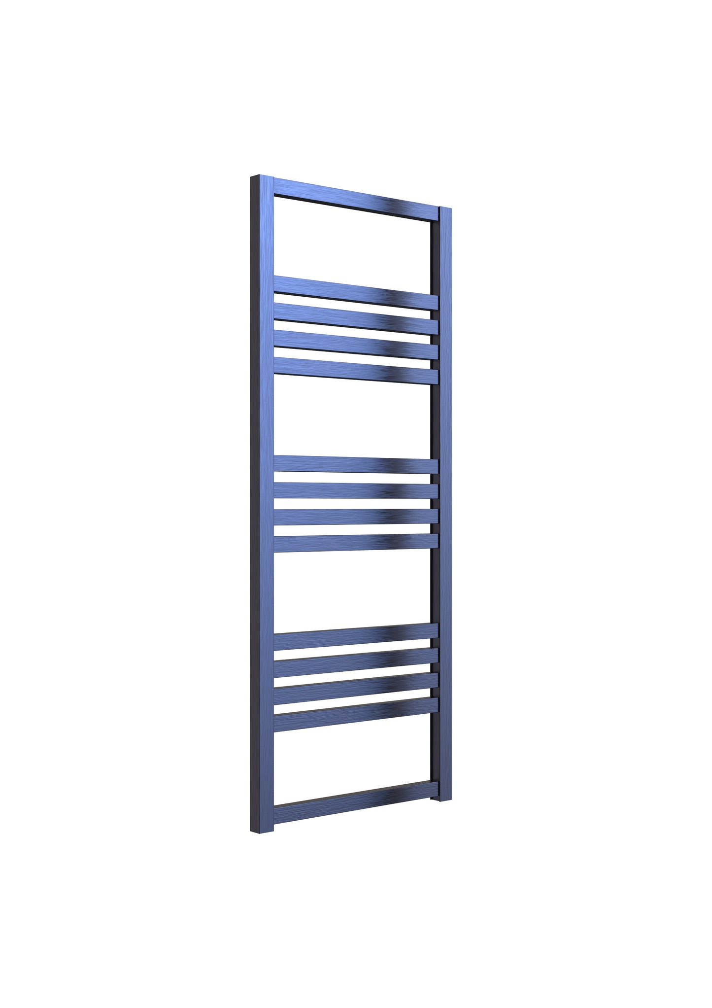 Bolca Aluminium Heated Towel Rail - Various Sizes - Satin Blue