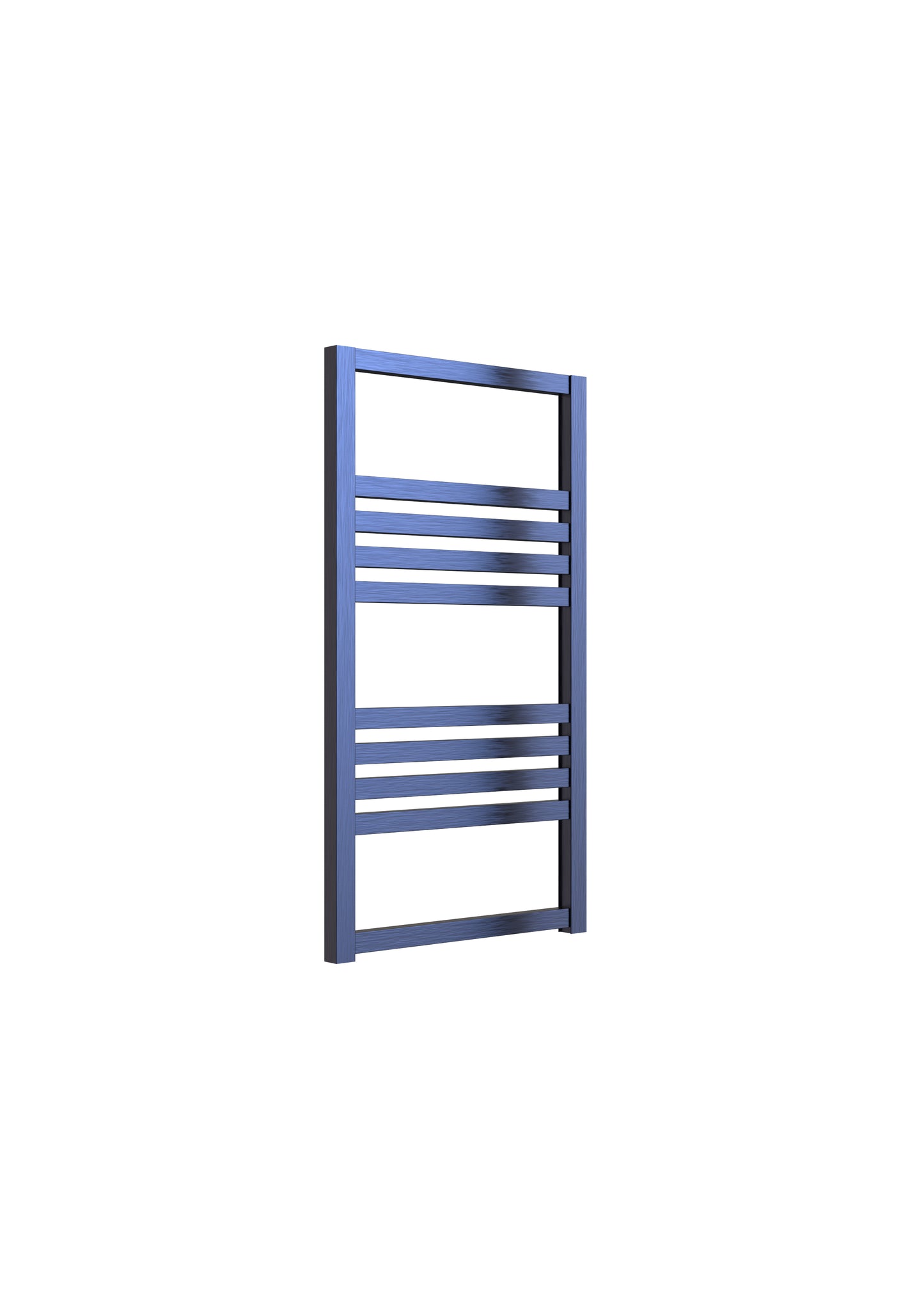 Bolca Aluminium Heated Towel Rail - Various Sizes - Satin Blue