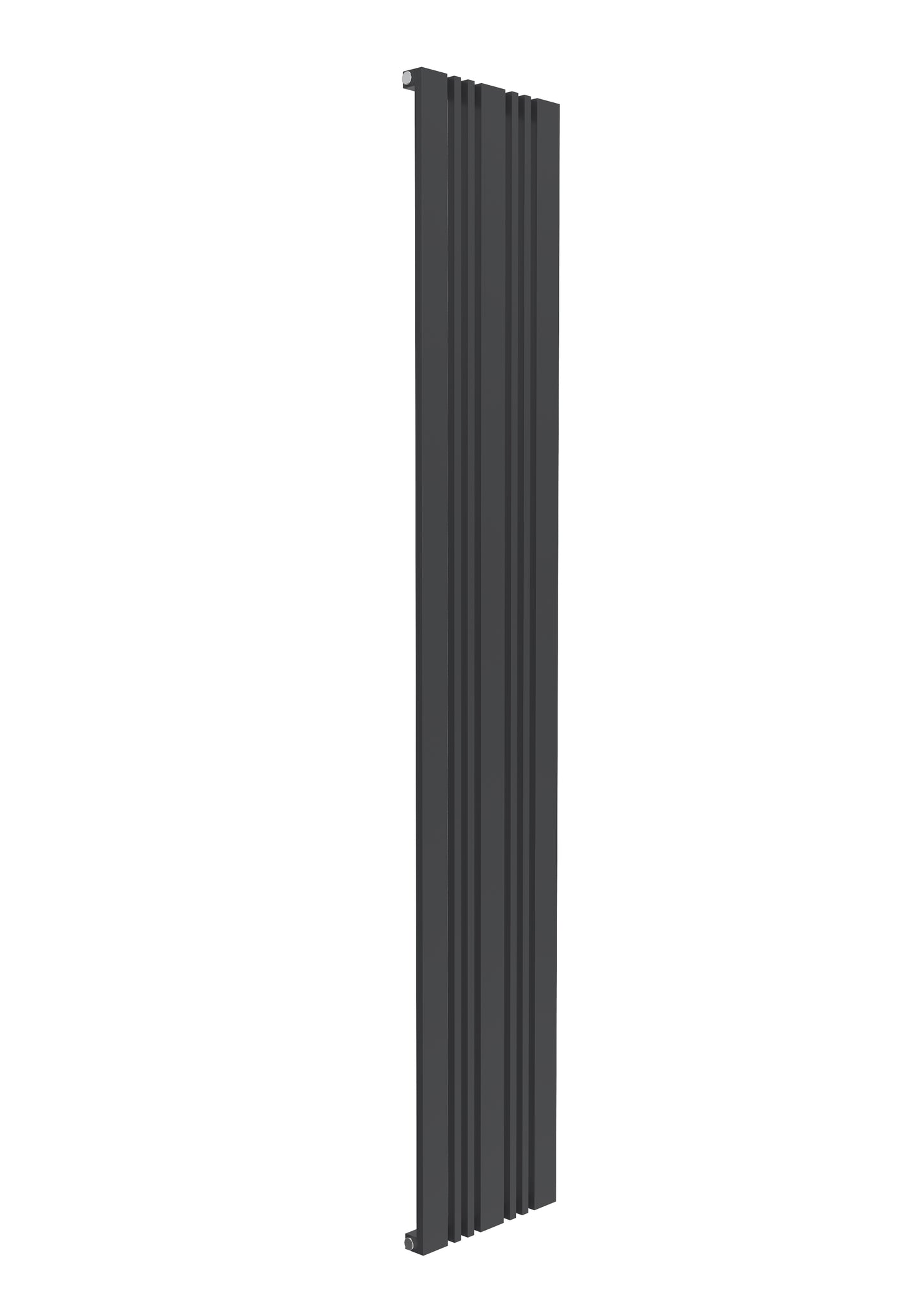 Bonera Vertical Designer Radiator - 1800mm Tall - Anthracite - Various Sizes