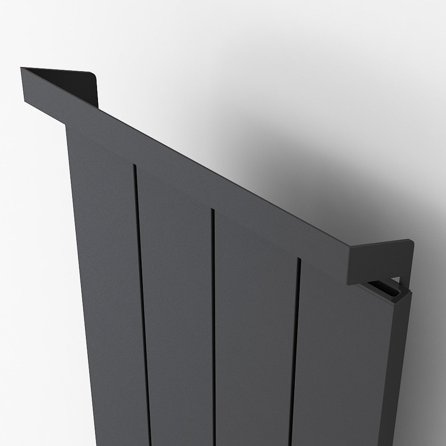 Boreas N Electric Vertical Aluminium Radiator - 1800mm Tall - Various Colours + Sizes