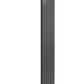 Kamari Vertical Double Aluminium Radiator - 1800mm Tall - Anthracite - Various Sizes