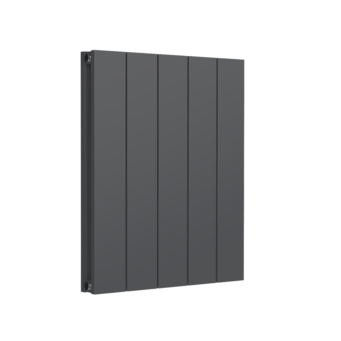 Kamari Horizontal Double Aluminium Radiator - 600mm Tall - Anthracite - Various Sizes