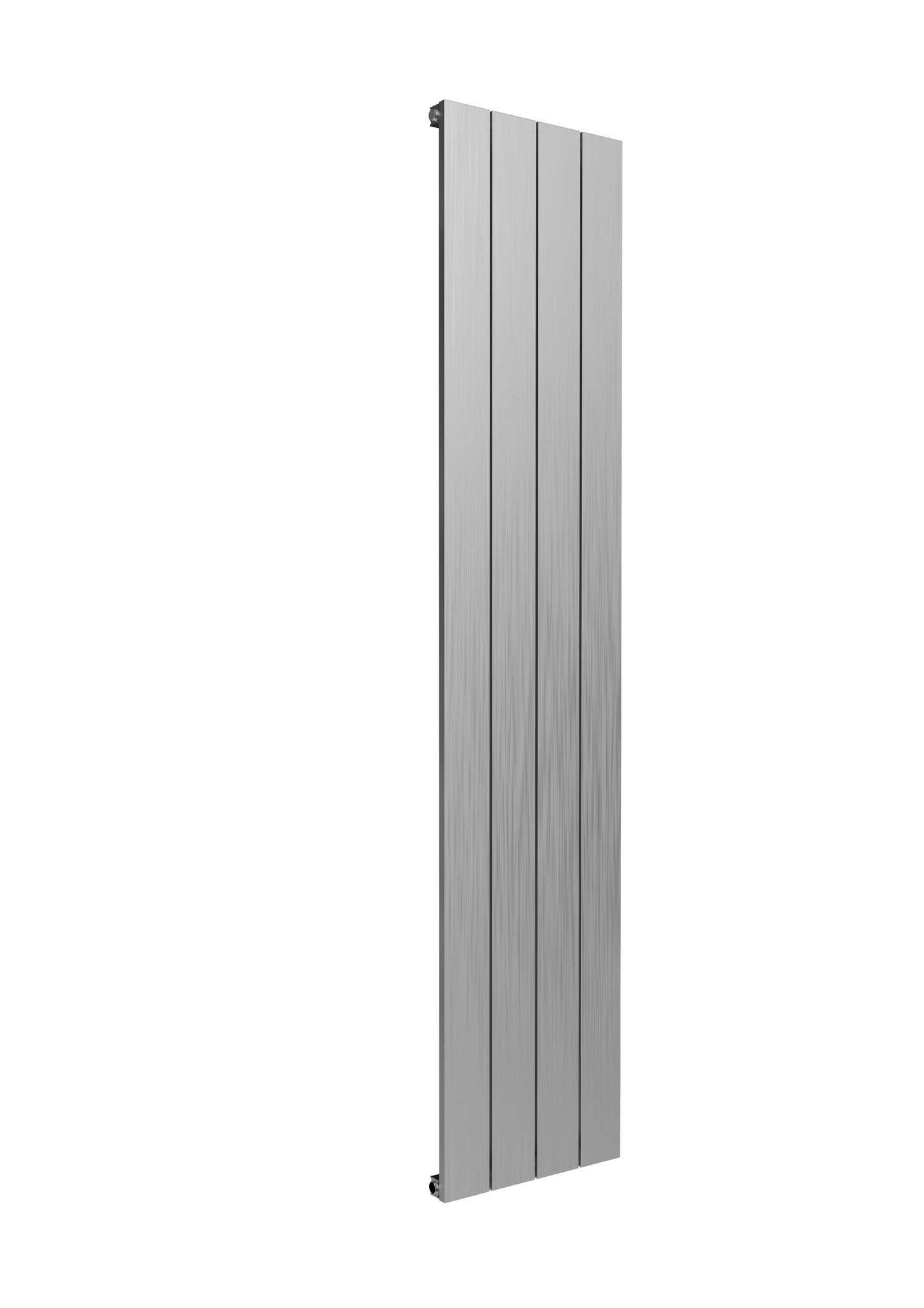 Casina Vertical Single Aluminium Radiator - 1800mm Tall - Satin Finish - Various Sizes