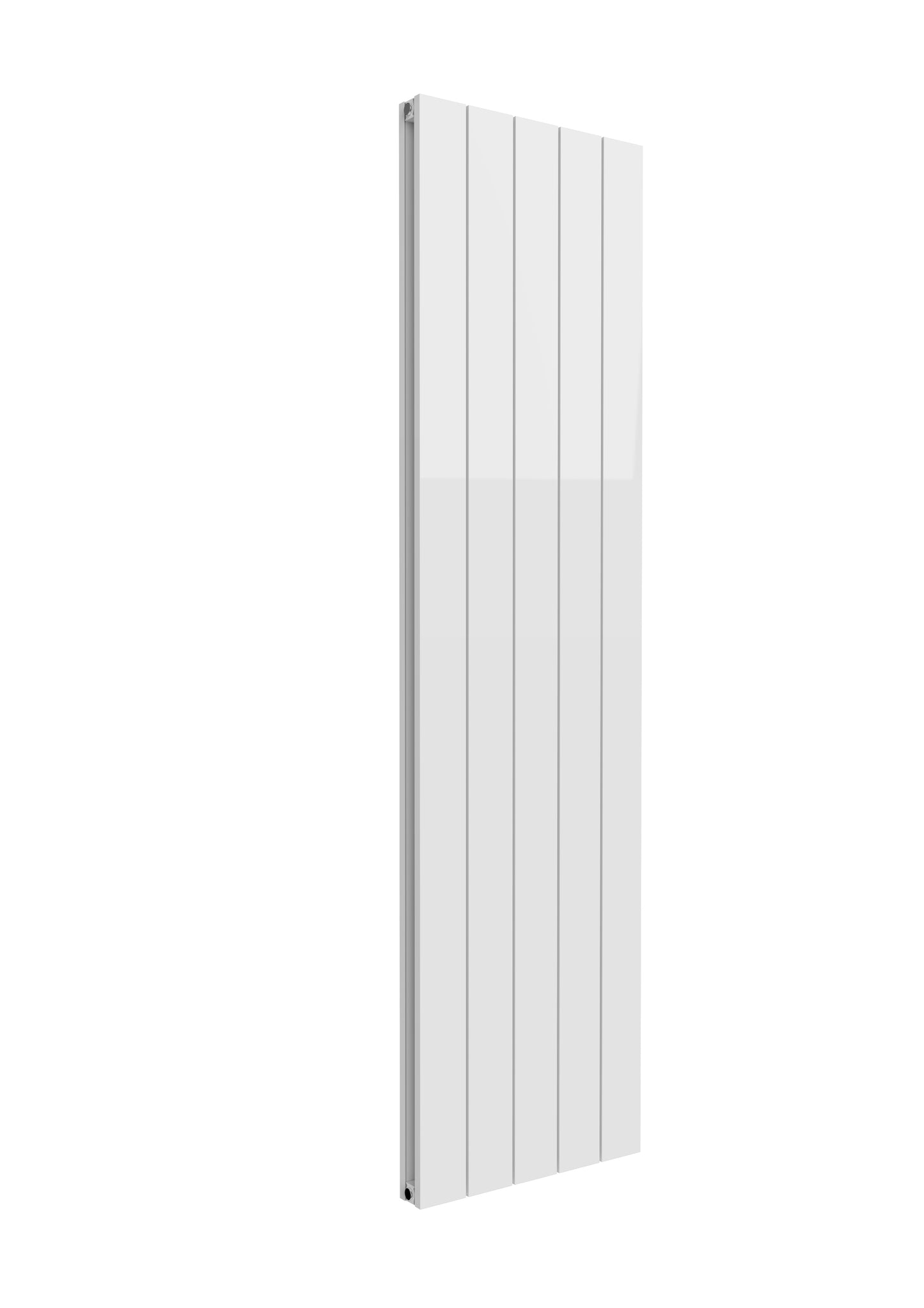 Kamari Vertical Double Aluminium Radiator - 1800mm Tall - White - Various Sizes