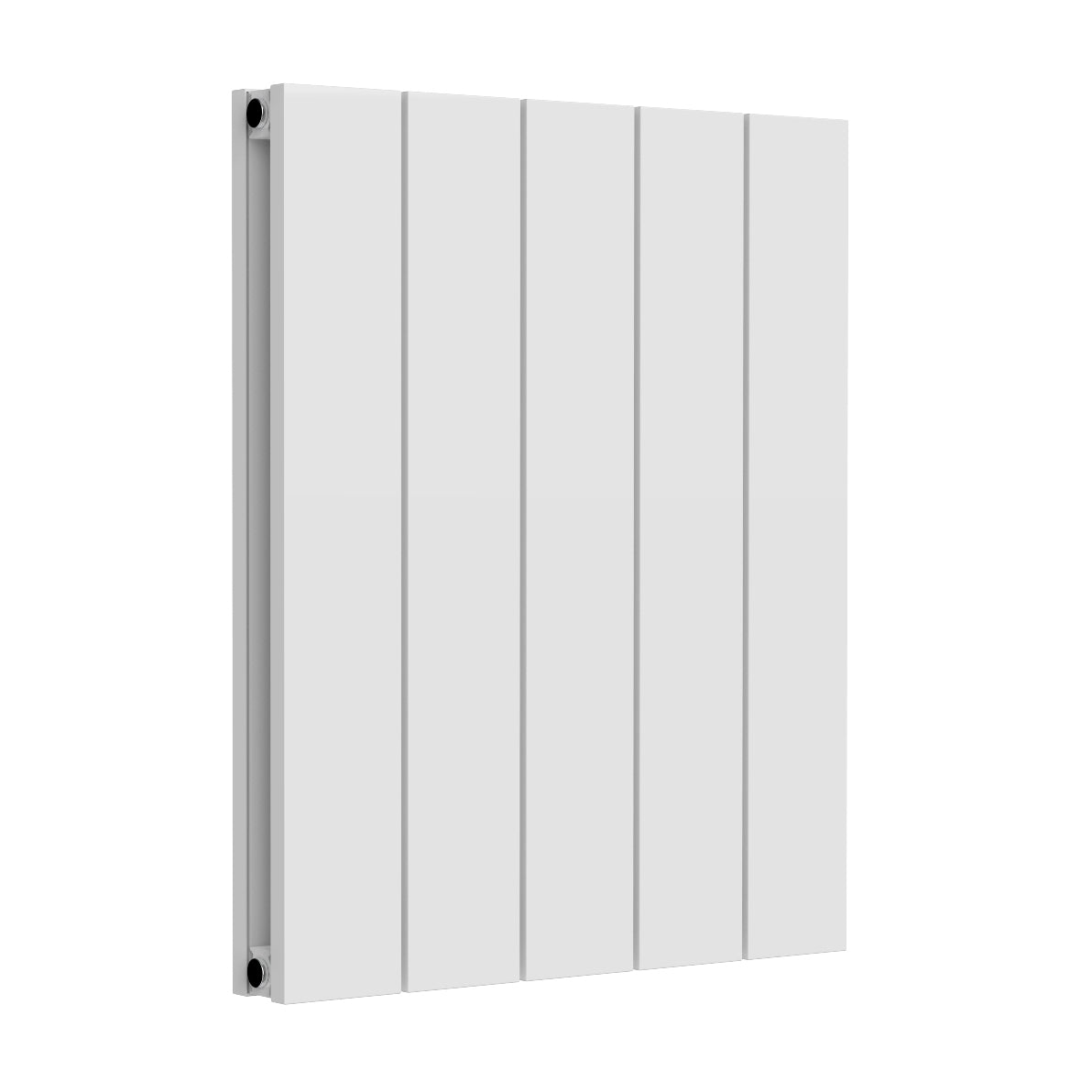 Kamari Horizontal Double Aluminium Radiator - 600mm Tall - White - Various Sizes