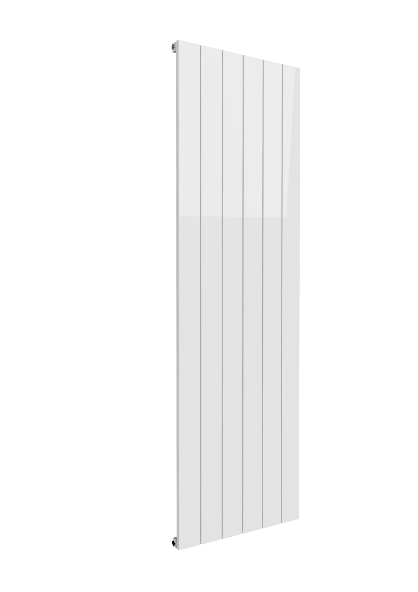 Kamari Vertical Single Aluminium Radiator - 1800mm Tall - White - Various Sizes