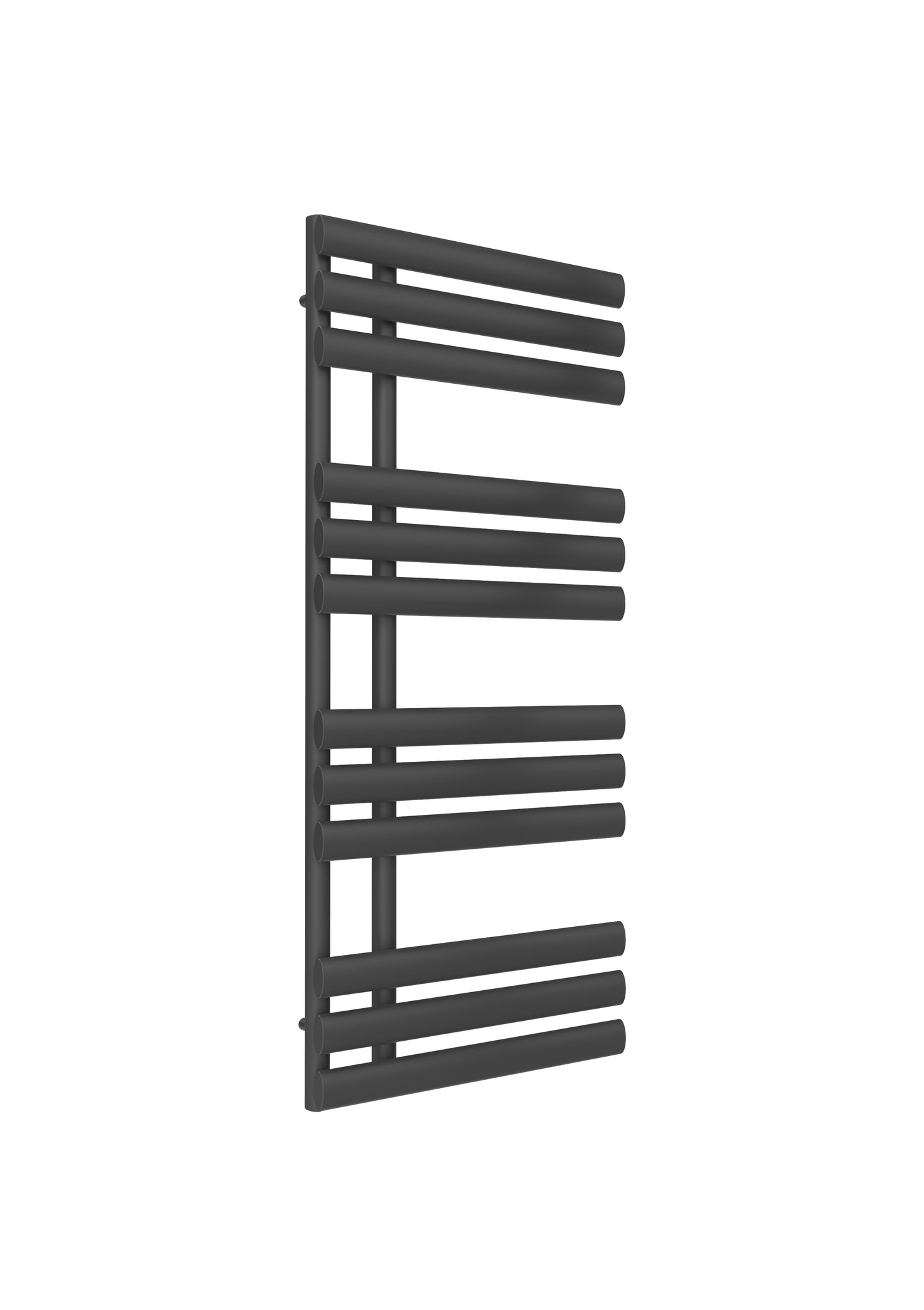 Chisa Dual Fuel Heated Towel Rail - Various Sizes - Anthracite