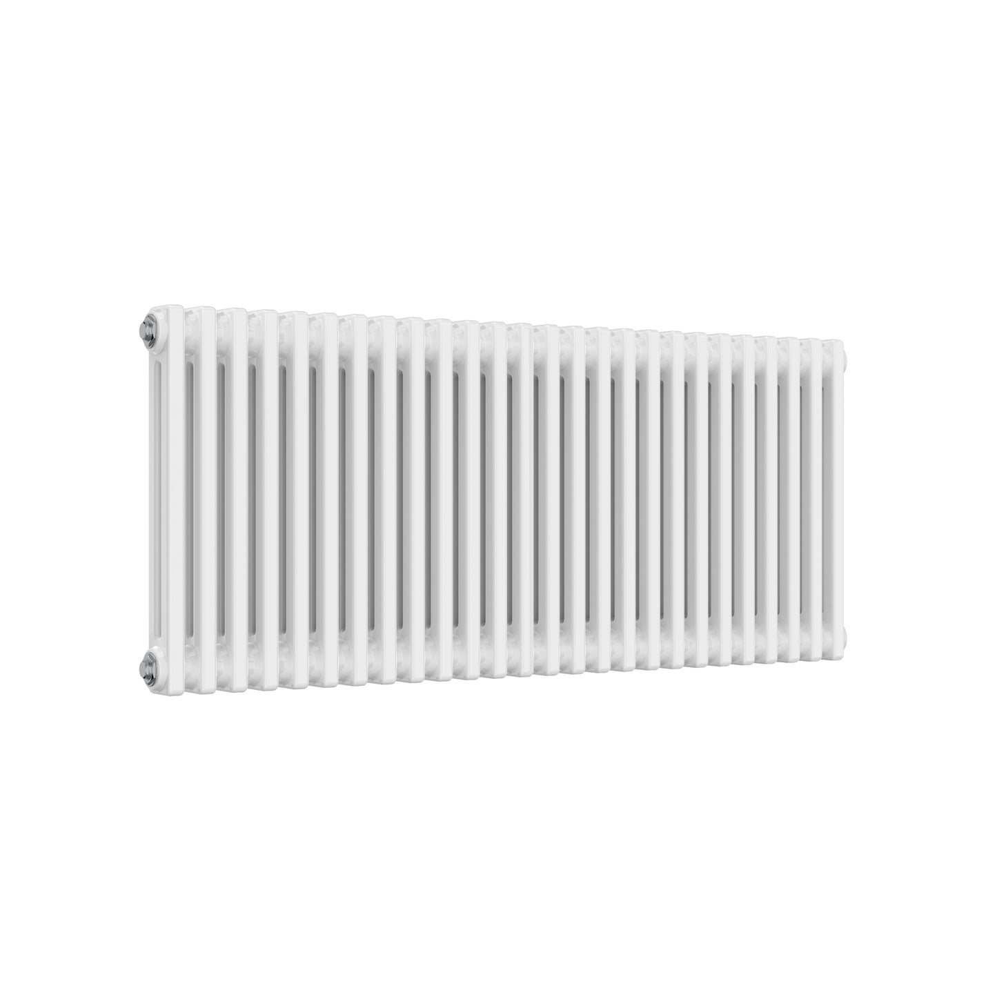 Colona Horizontal Two Column Radiator - Various Sizes - White