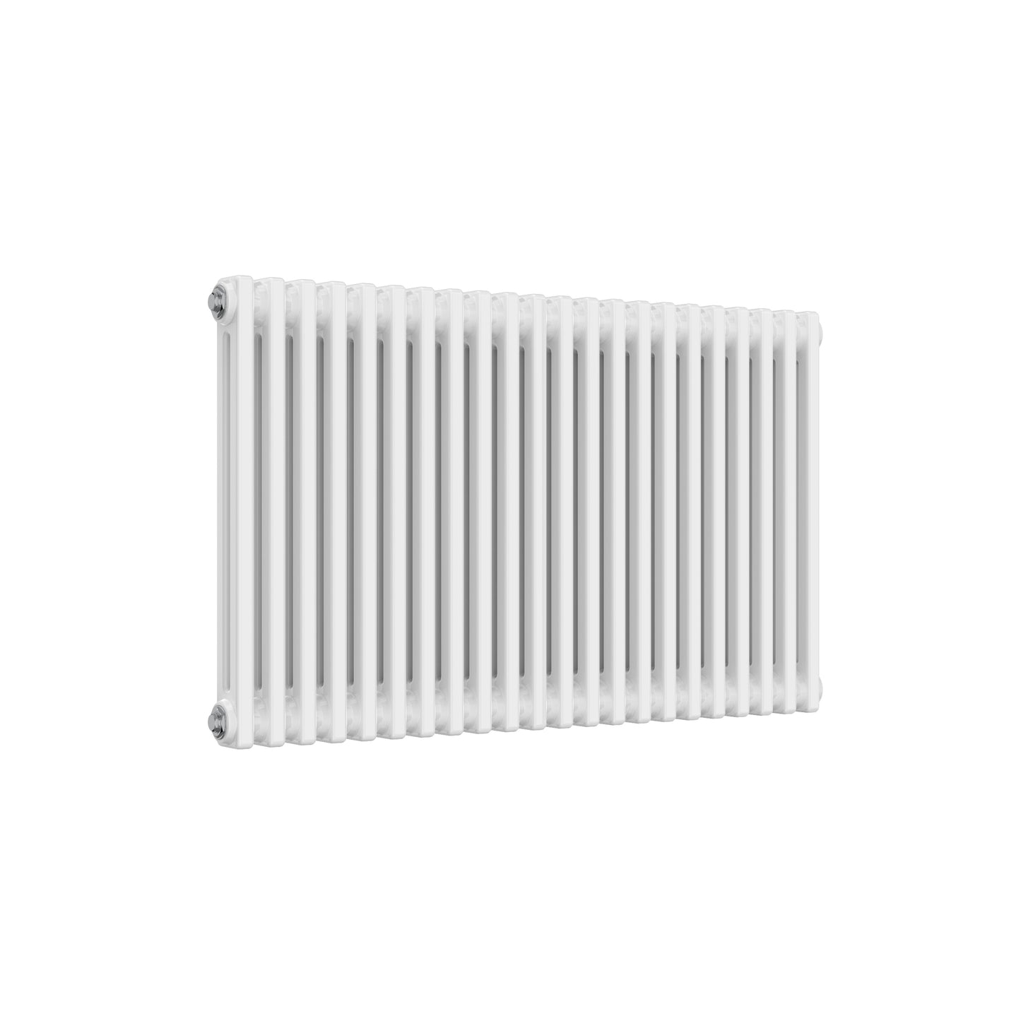 Colona Horizontal Two Column Radiator - Various Sizes - White