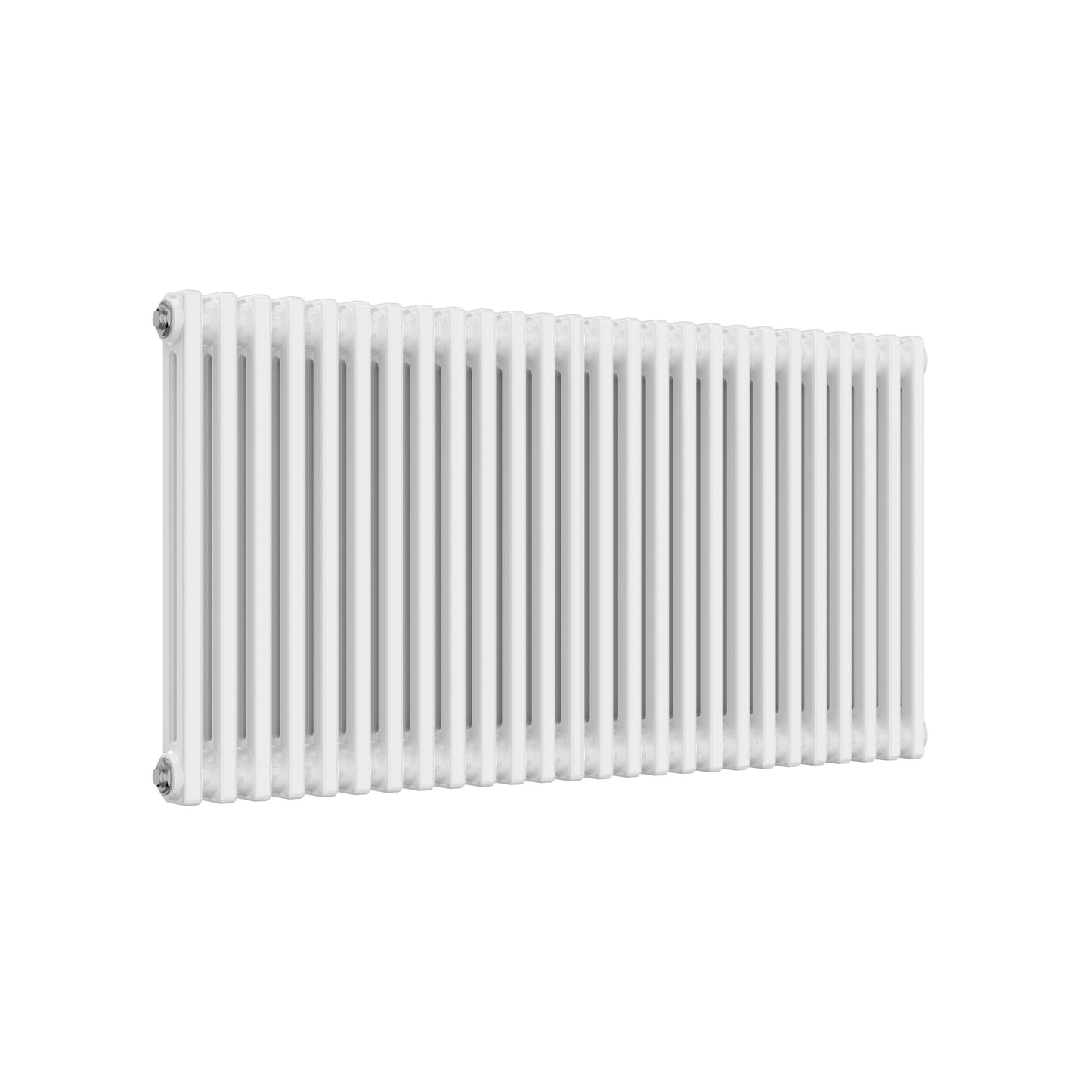 Colona Horizontal Two Column Radiator - Various Sizes - White