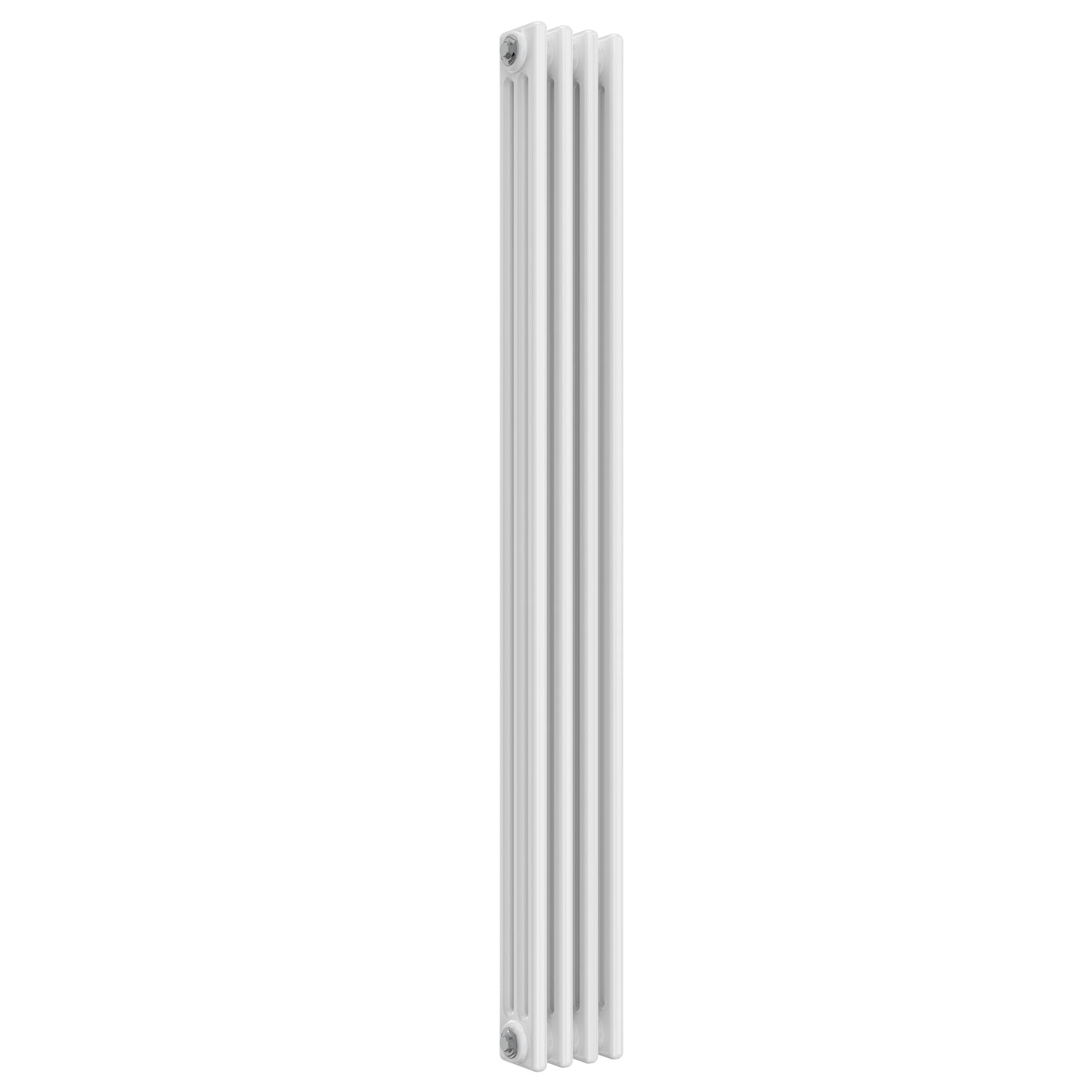 Colona Three Column Vertical Radiator - Various Sizes - White