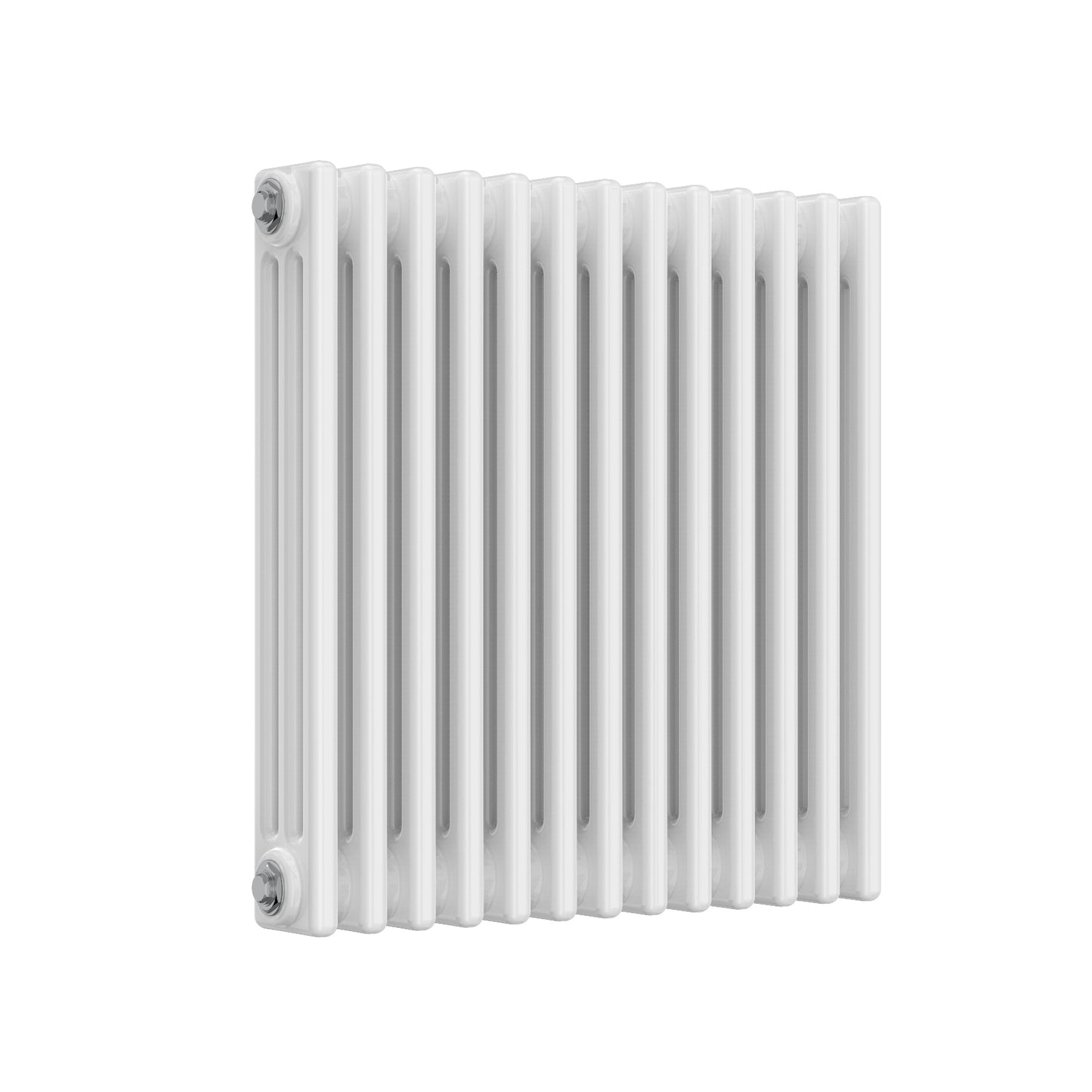 Colona Horizontal Three Column Radiator - Various Sizes - White