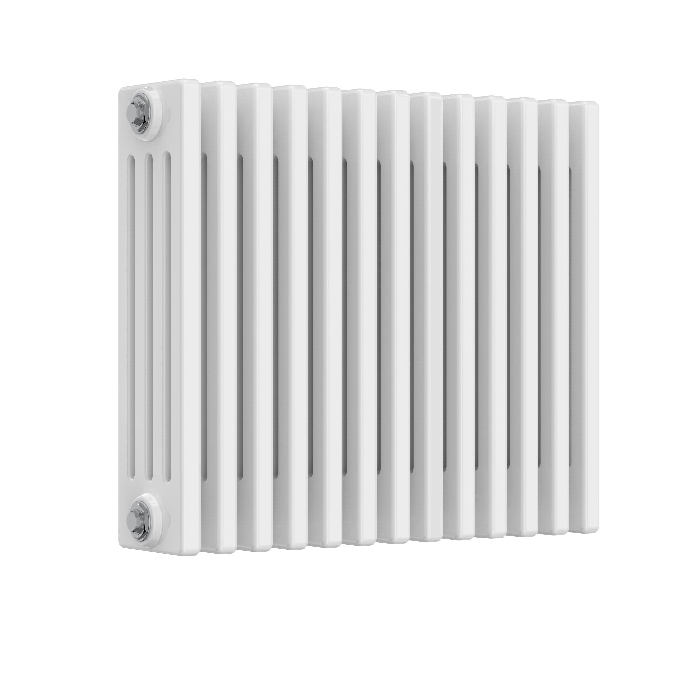 Colona Horizontal Four Column Radiator - Various Sizes - White