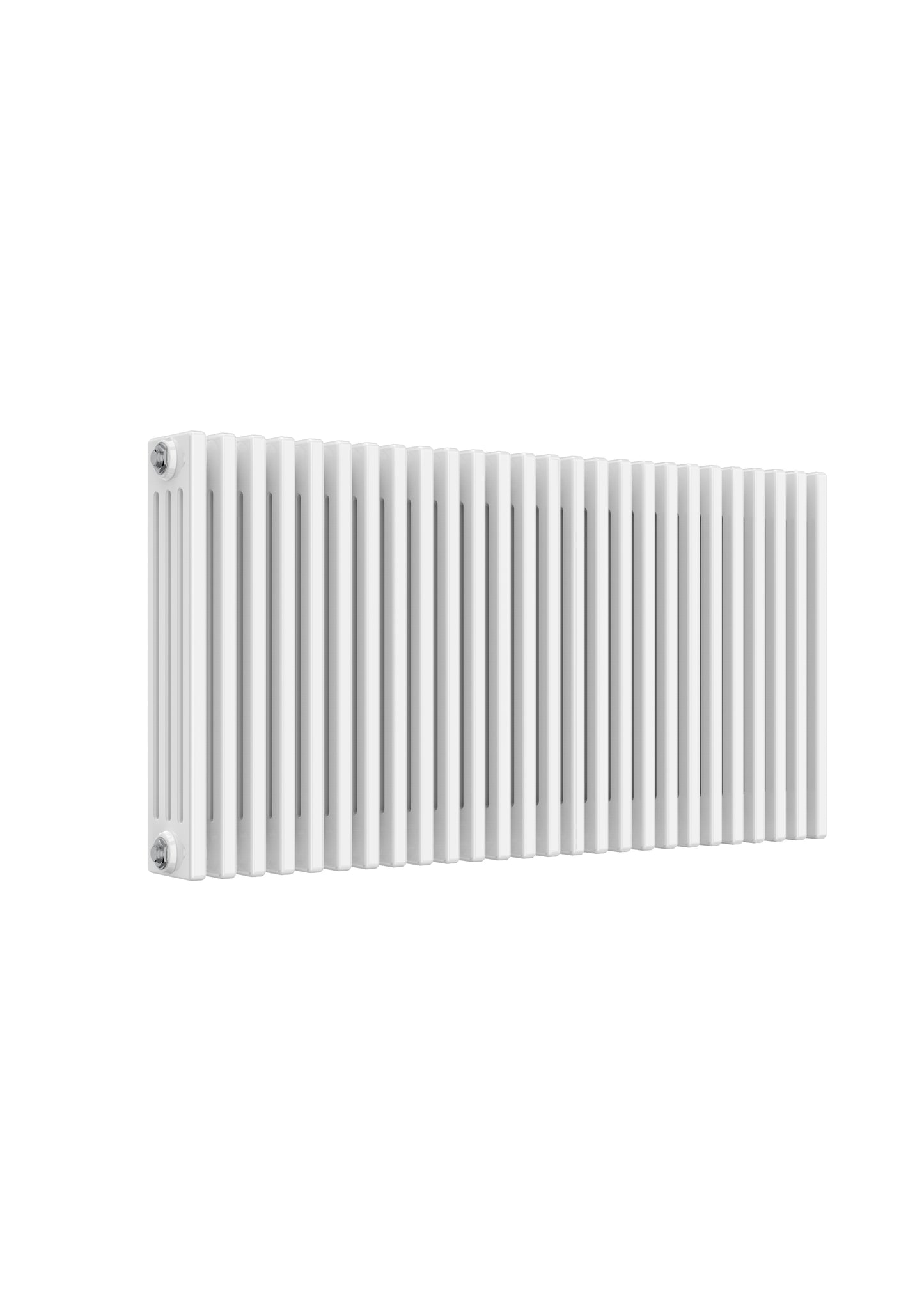 Colona Horizontal Four Column Radiator - Various Sizes - White