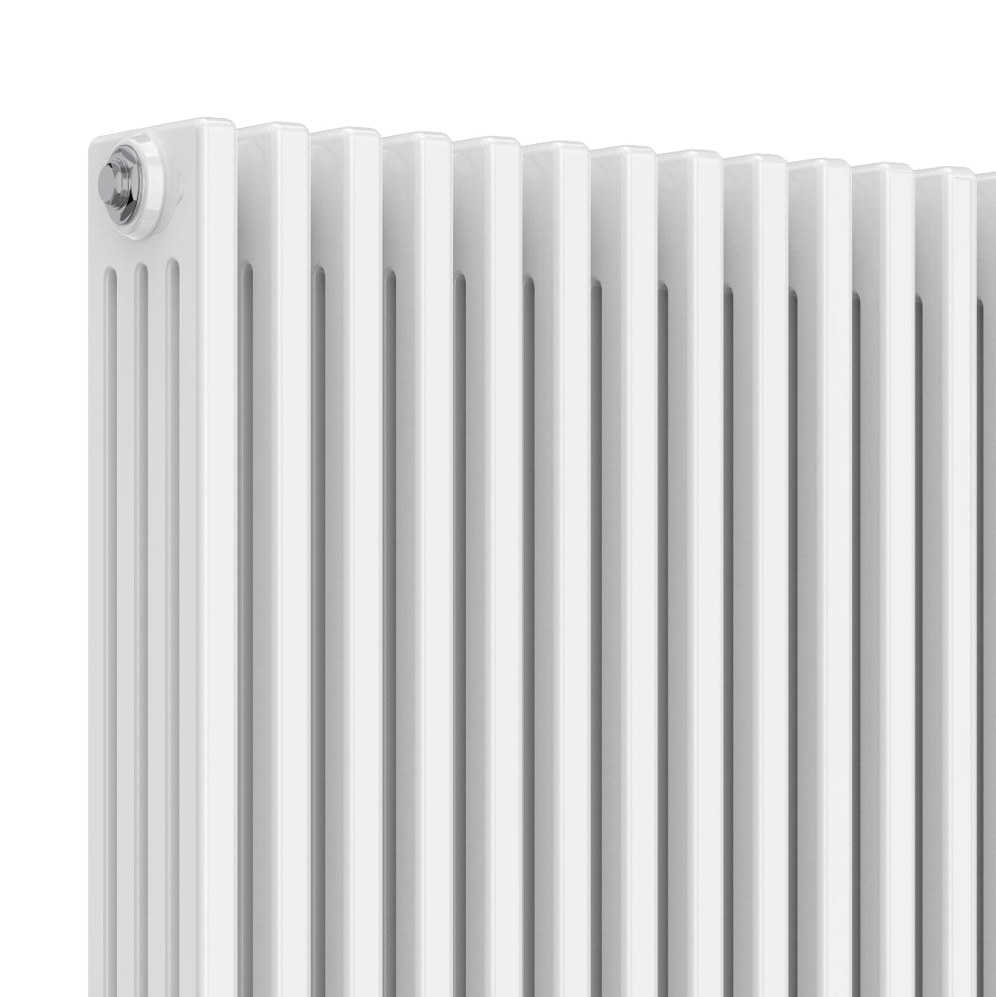 Colona Horizontal Four Column Radiator - Various Sizes - White