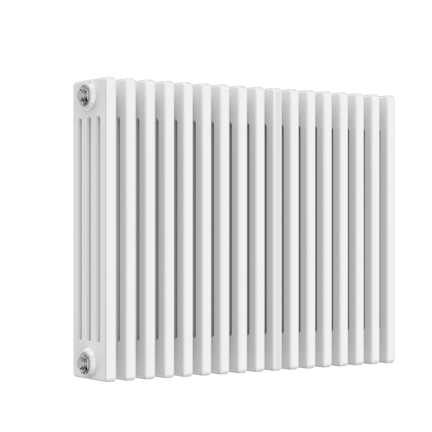 Colona Horizontal Four Column Radiator - Various Sizes - White