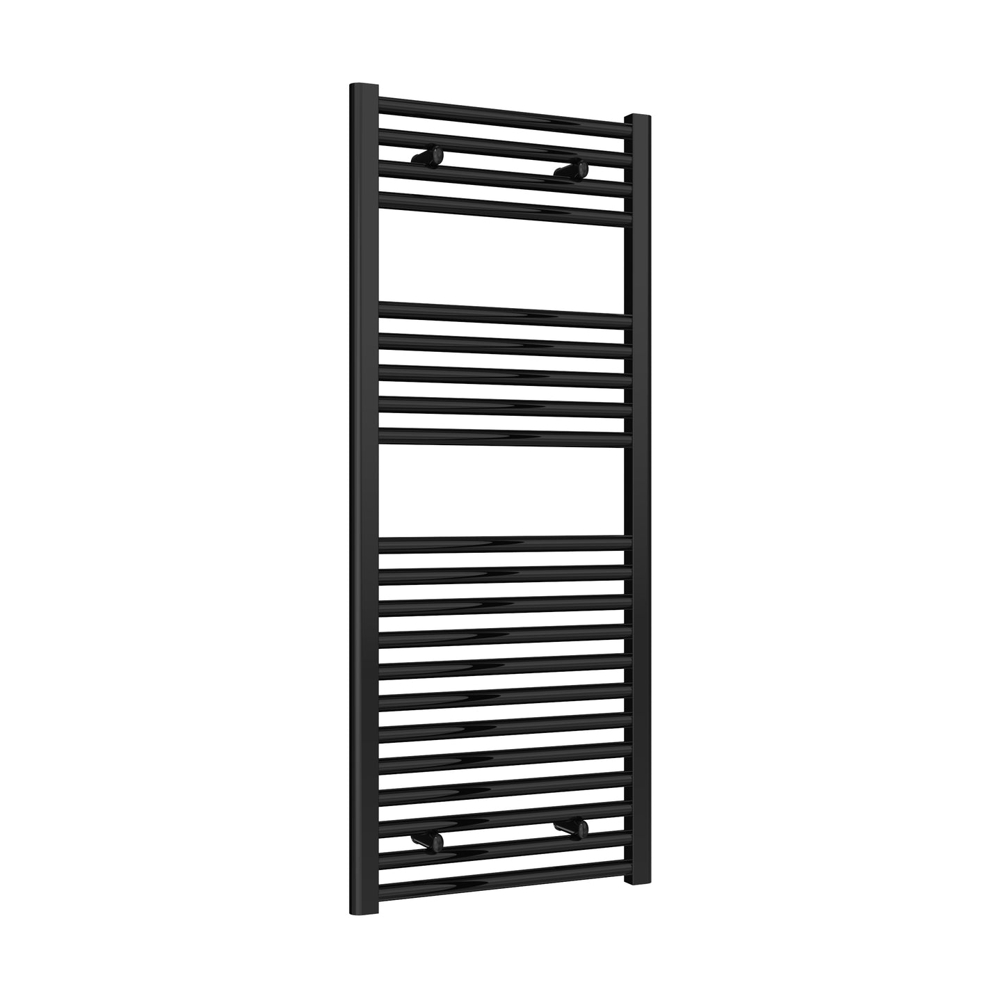 Diva Heated Towel Rail -Various Sizes - Black