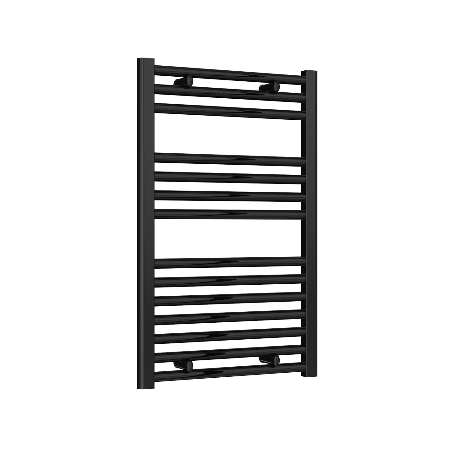 Diva Heated Towel Rail -Various Sizes - Black