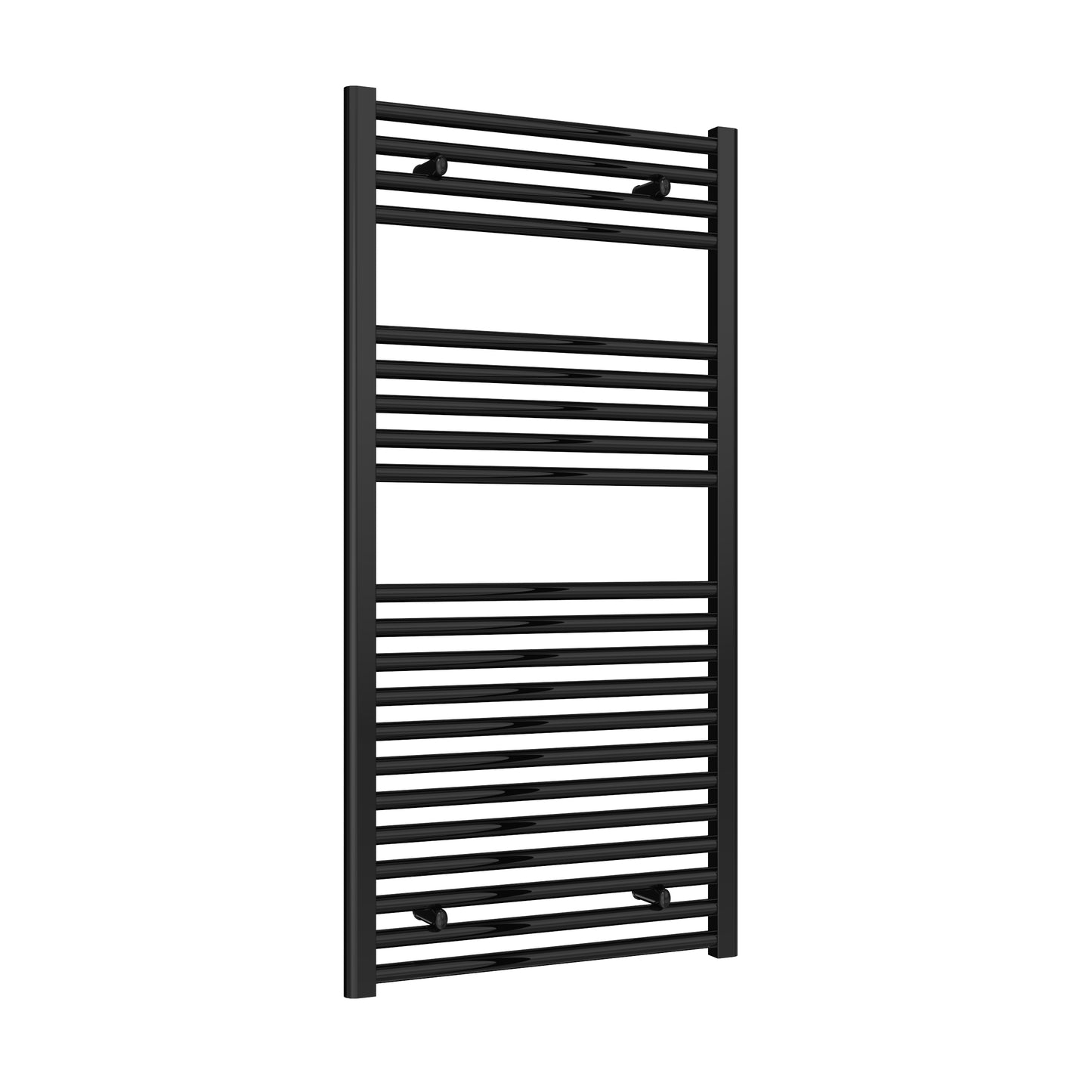 Diva Heated Towel Rail -Various Sizes - Black