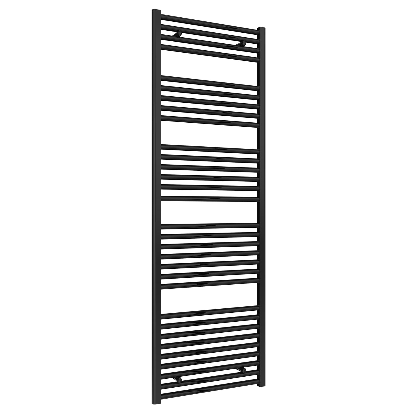 Diva Heated Towel Rail -Various Sizes - Black