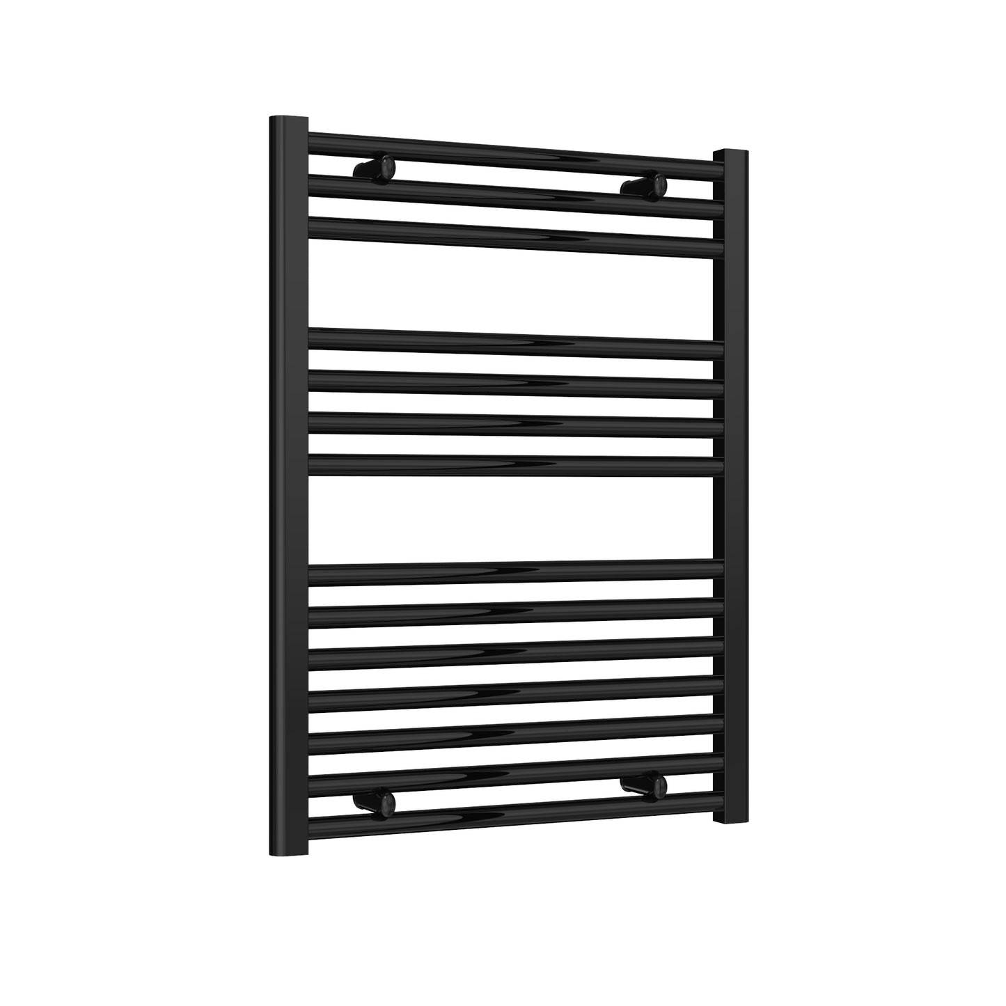 Diva Heated Towel Rail -Various Sizes - Black