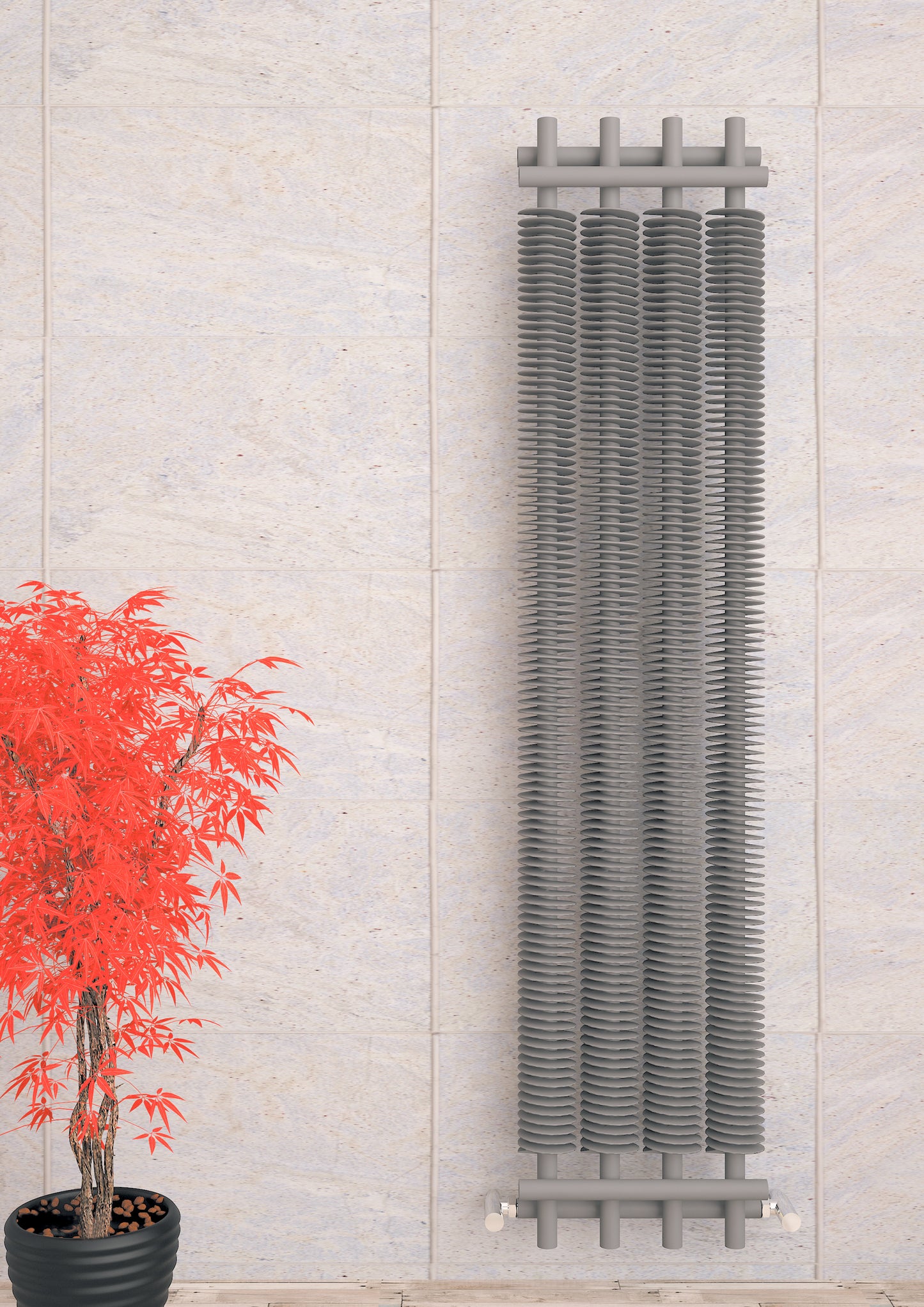 Dora Vertical Radiator - 1800mm Tall - Various Colours + Sizes