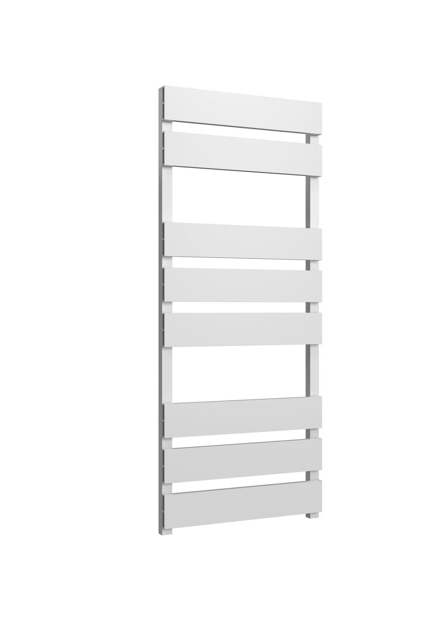 Fermo Dual Fuel Aluminium Heated Towel Rail - White - Various Sizes