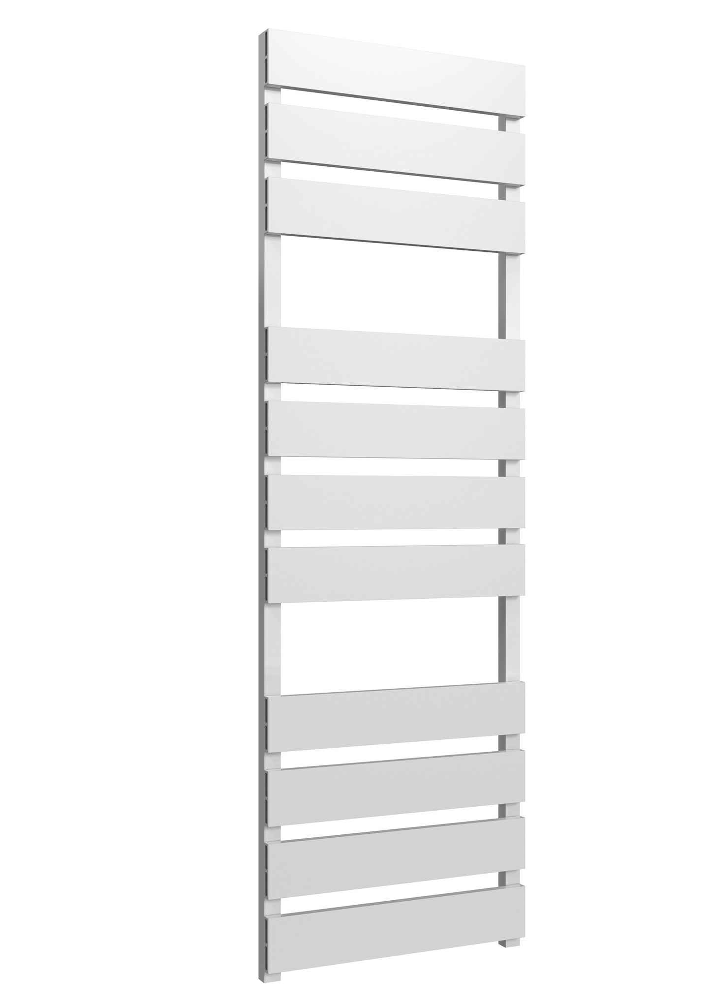 Fermo Dual Fuel Aluminium Heated Towel Rail - White - Various Sizes