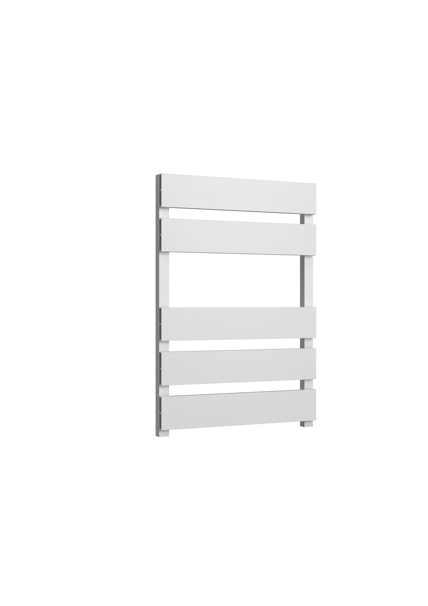 Fermo Dual Fuel Aluminium Heated Towel Rail - White - Various Sizes