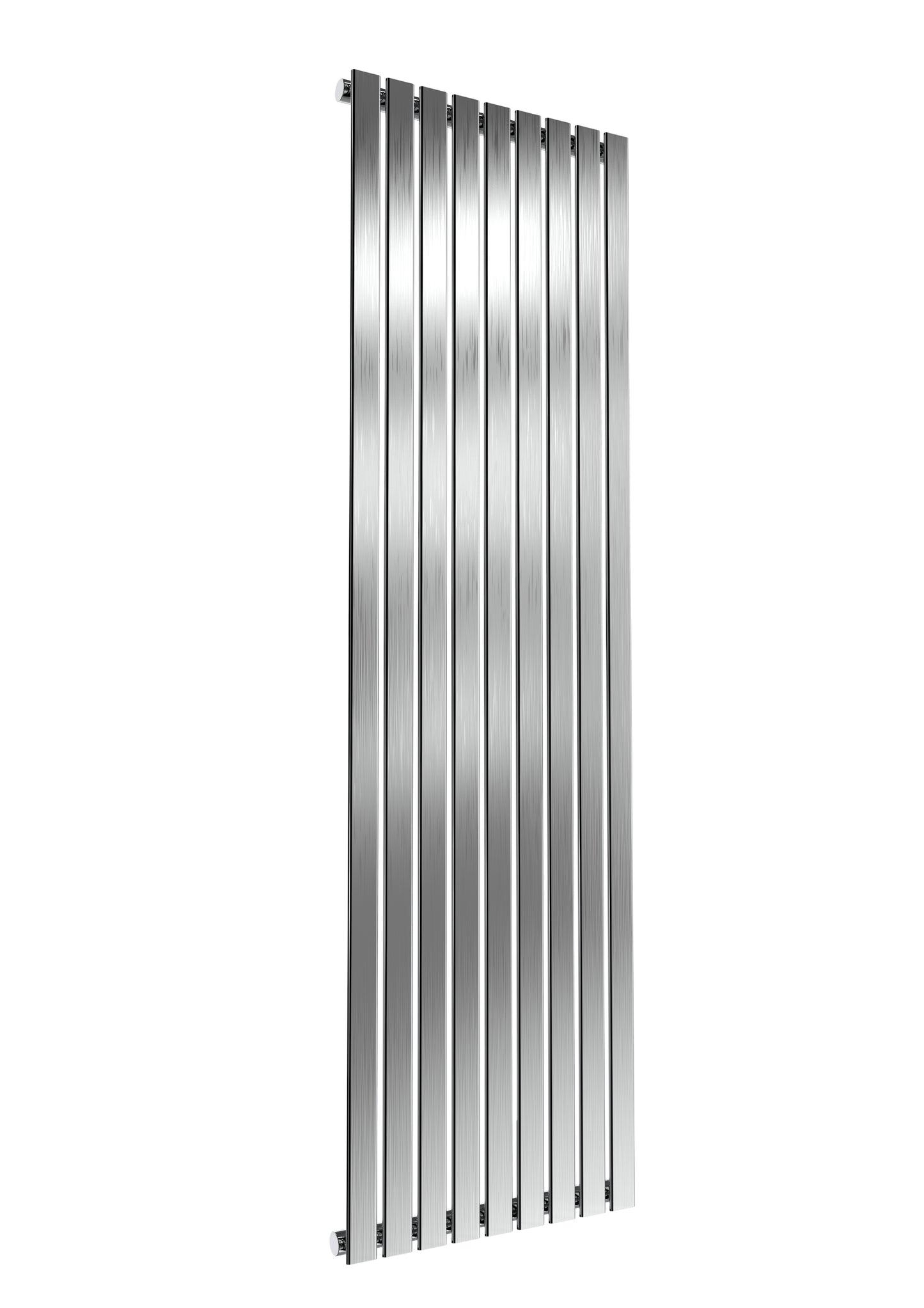 Flox Vertical Single Radiator - 1800mm Tall - Satin Finish - Various Sizes