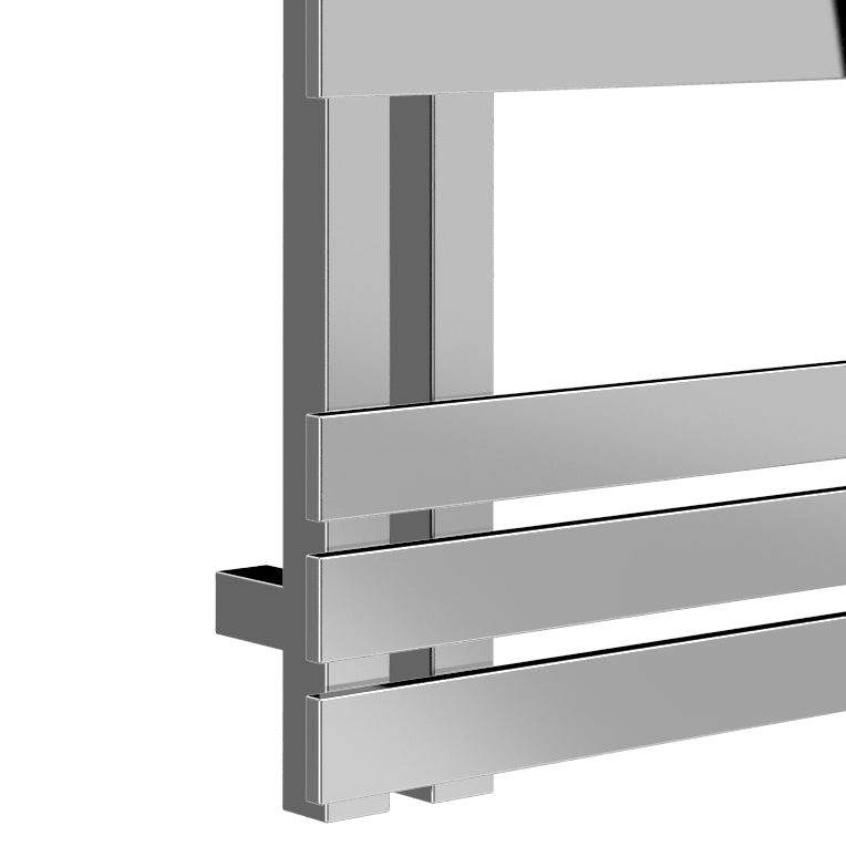 Lovere Stainless Steel Heated Towel Rail - Various Sizes - Polished Stainless Steel