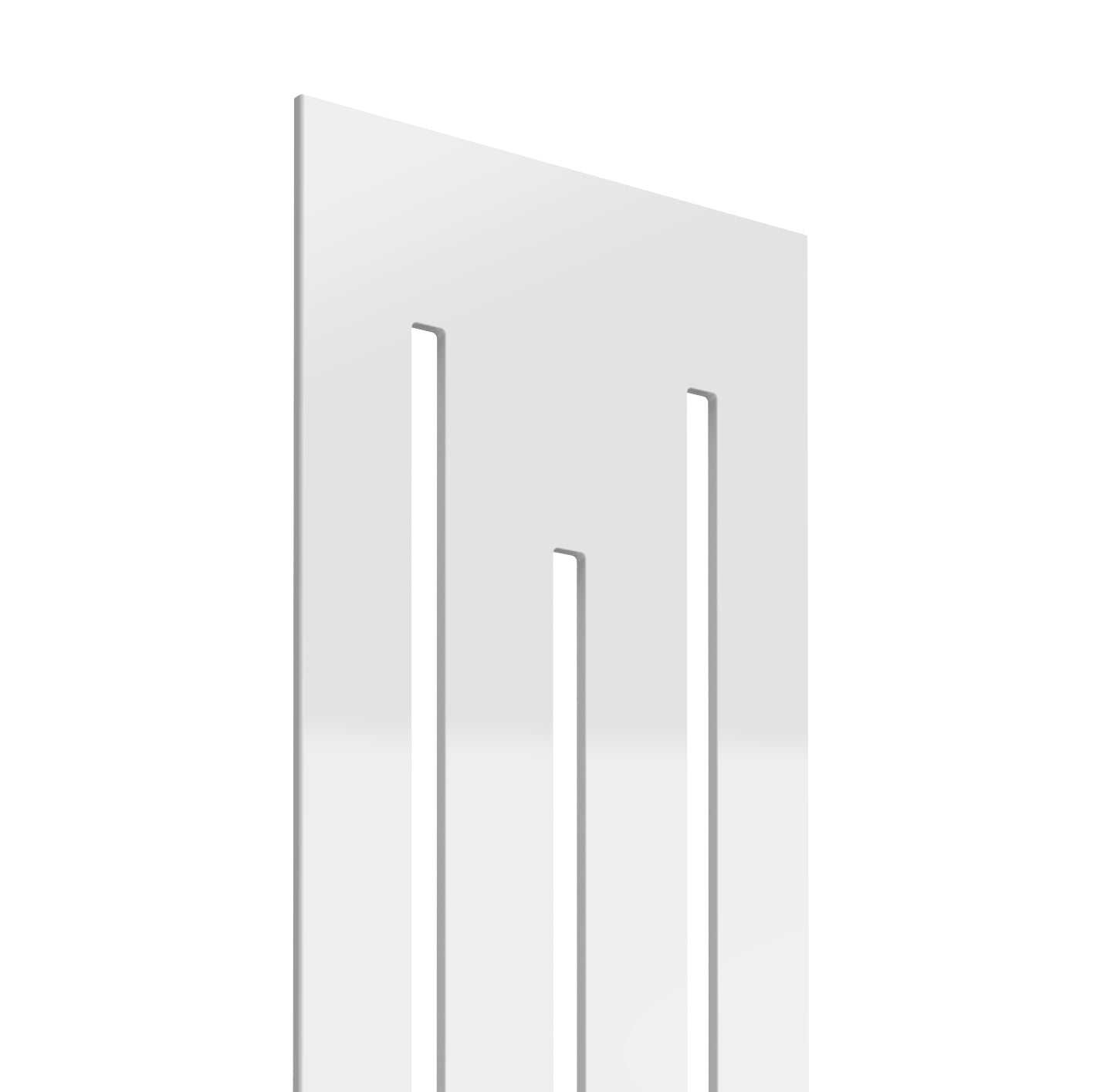 Line Vertical Designer Radiator - 1800mm x 490mm - White