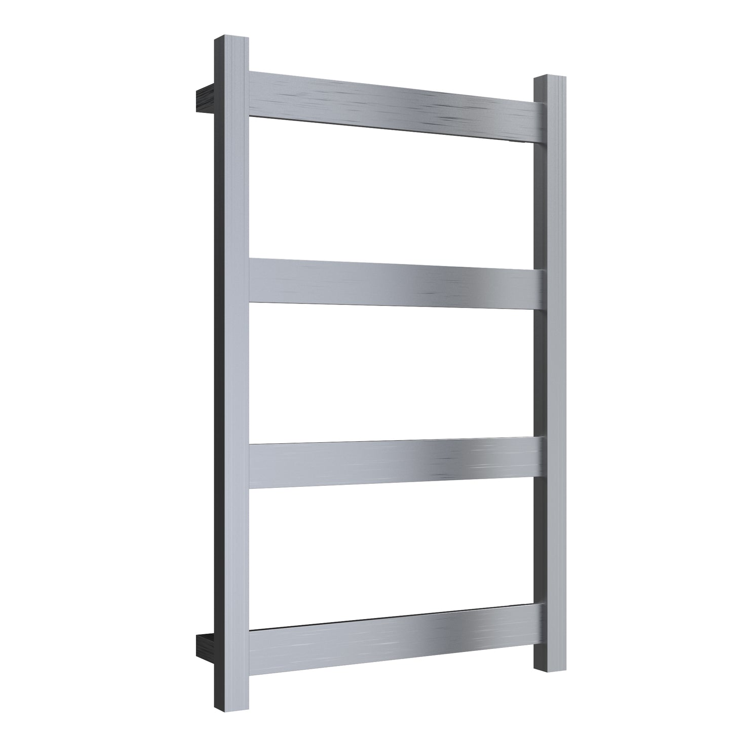 Mina Stainless Steel Heated Towel Rail - Various Sizes - Satin Finish
