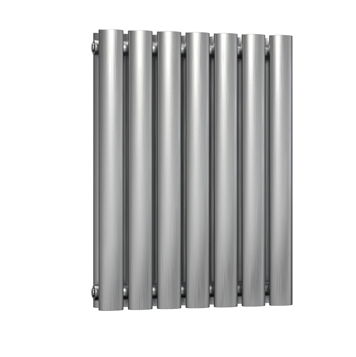 Nerox Horizontal Double Radiator - 600mm Tall - Satin Finish - Various Sizes