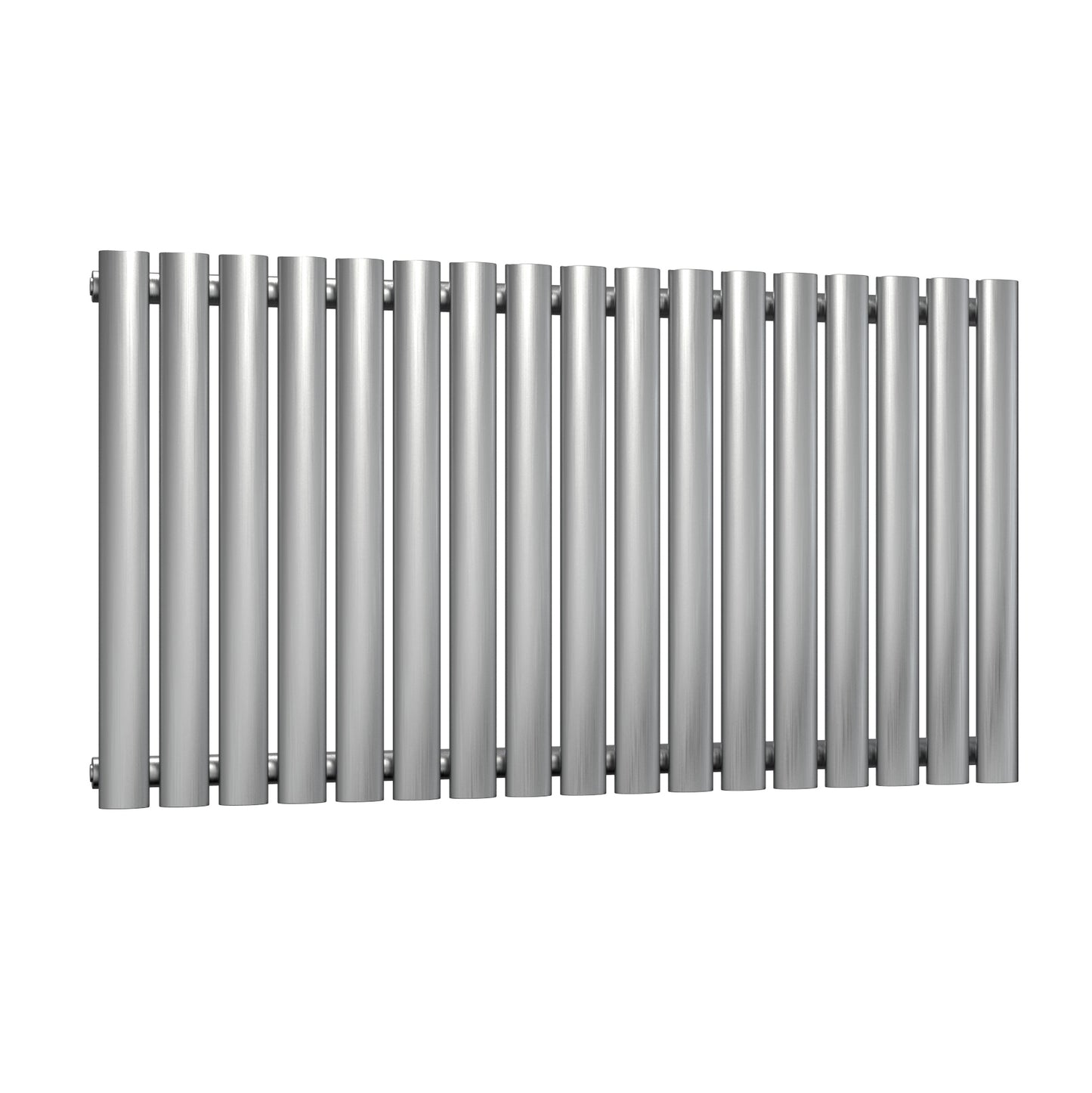 Nerox Horizontal Single Radiator - 600mm Tall - Satin Finish - Various Sizes