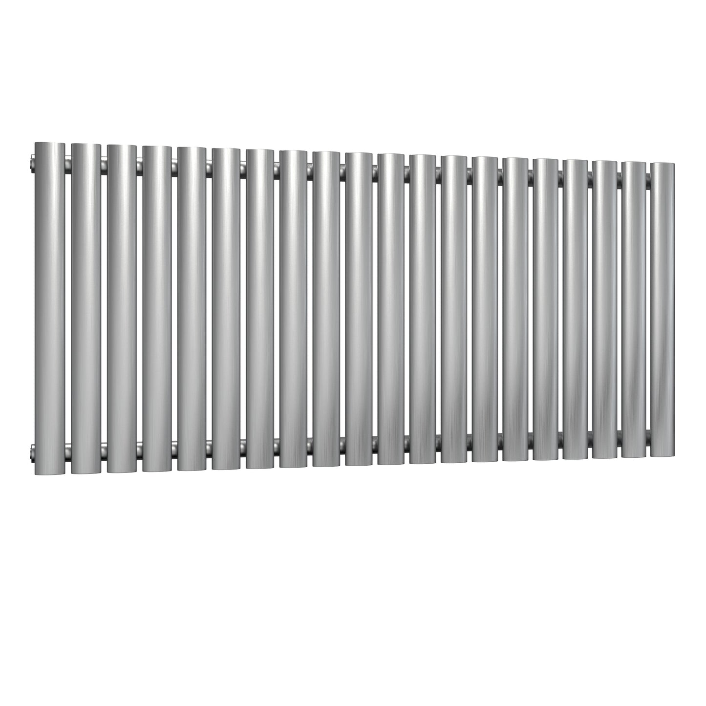 Nerox Horizontal Single Radiator - 600mm Tall - Satin Finish - Various Sizes