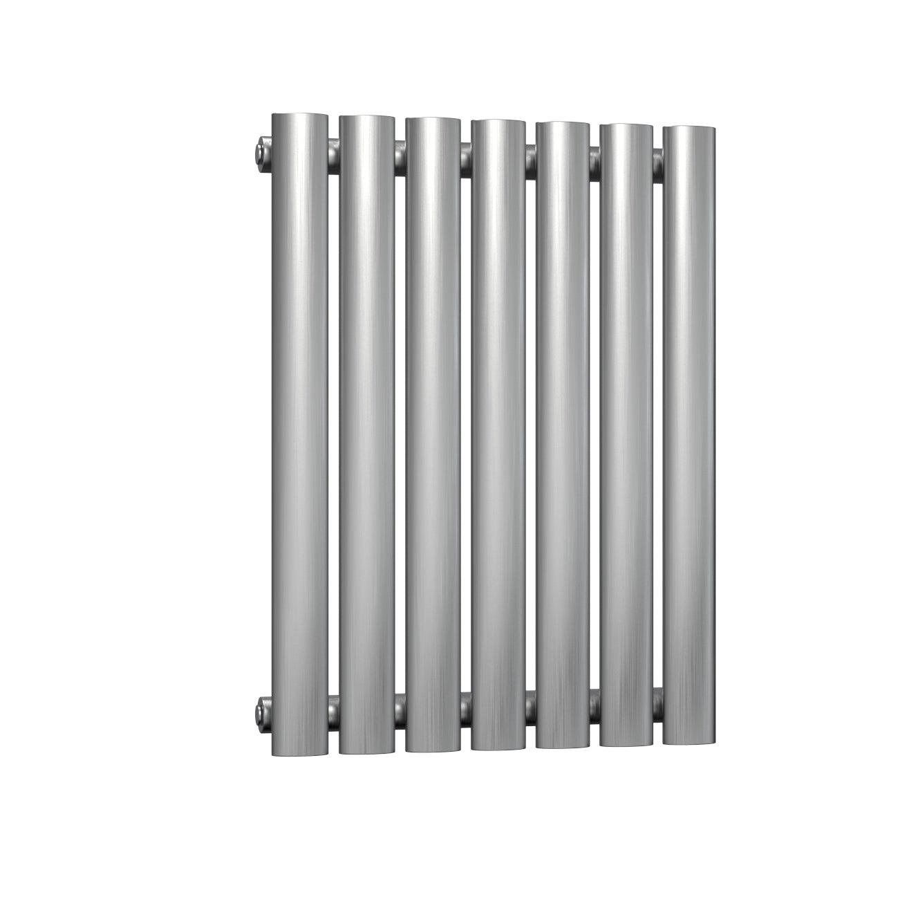 Nerox Horizontal Single Radiator - 600mm Tall - Satin Finish - Various Sizes