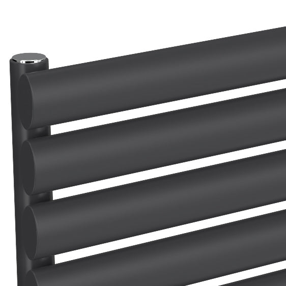 Nevah Horizontal Single Radiator - Various Sizes - Anthracite